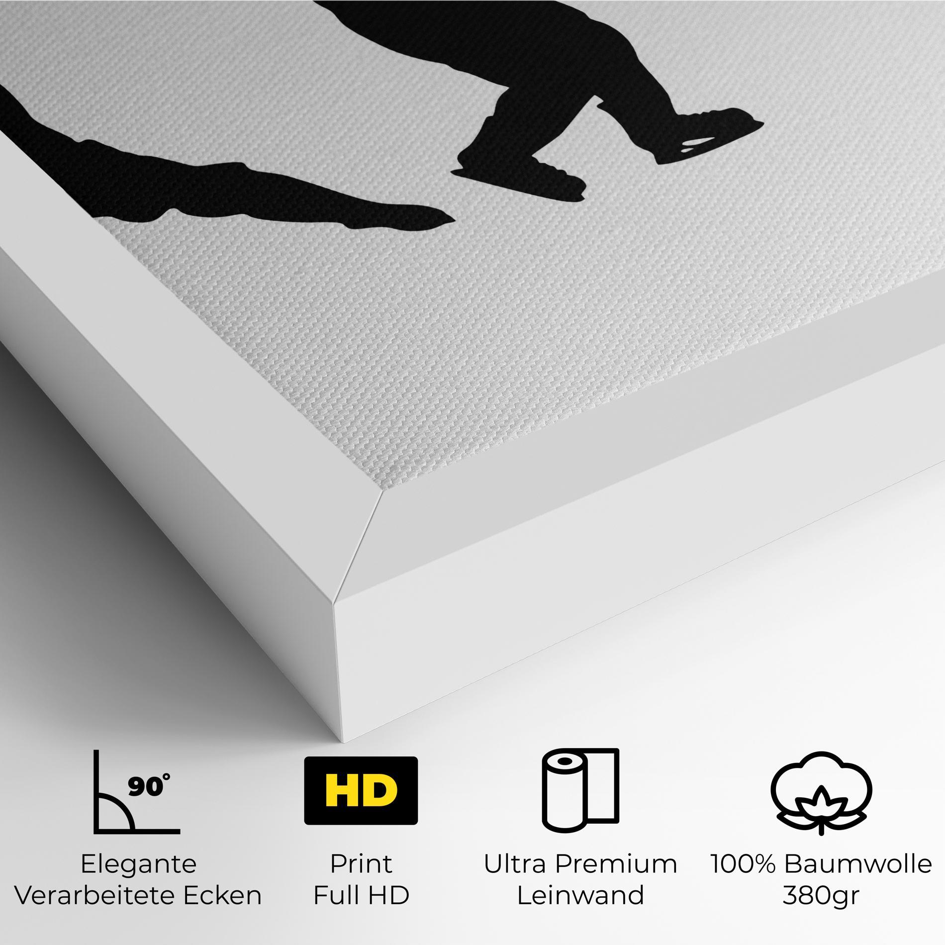 Leinwandbild Hockey Pose mockup 4