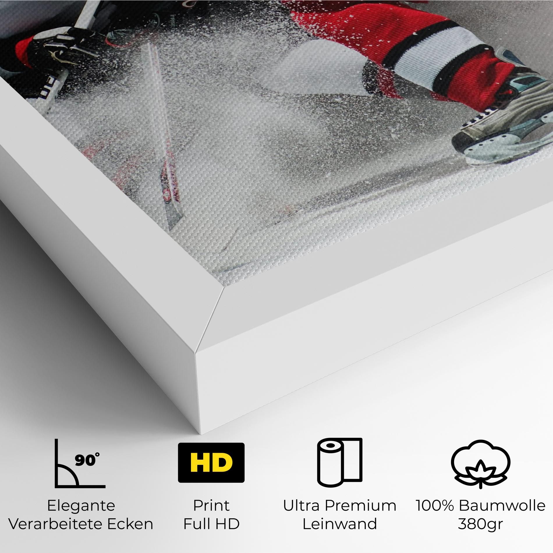 Red Hokey Player mockup 4