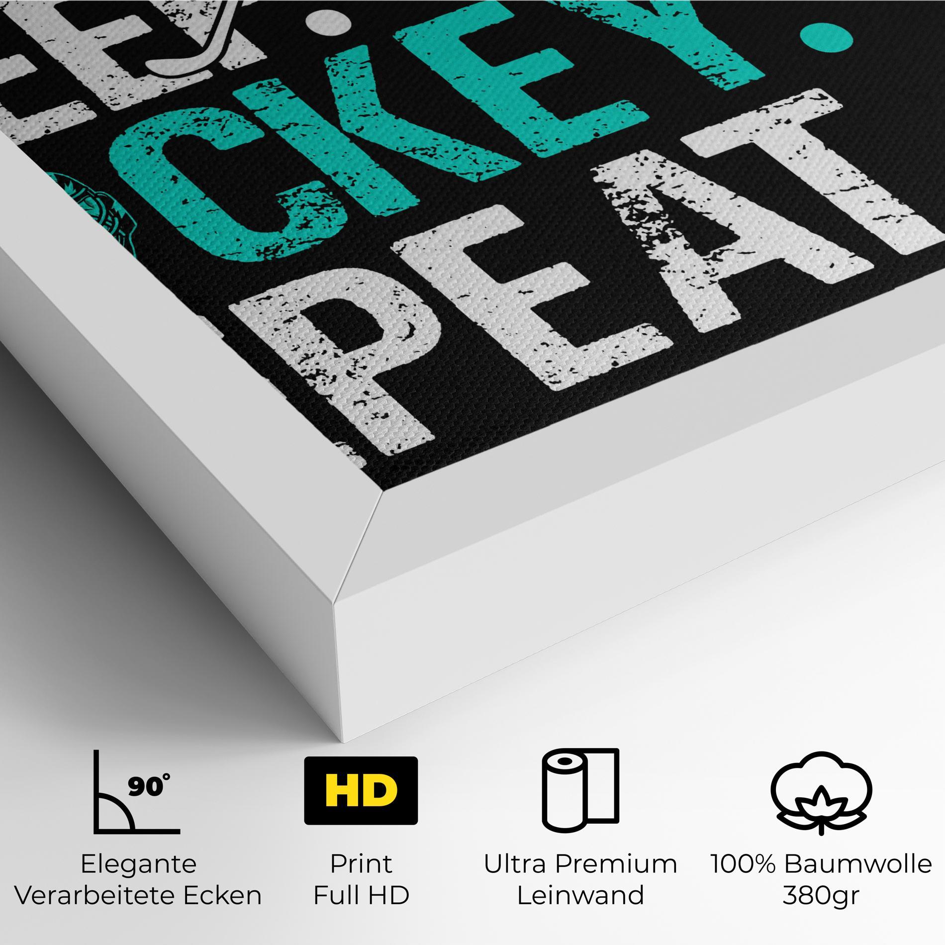 Leinwandbild Sleep Hockey mockup 4