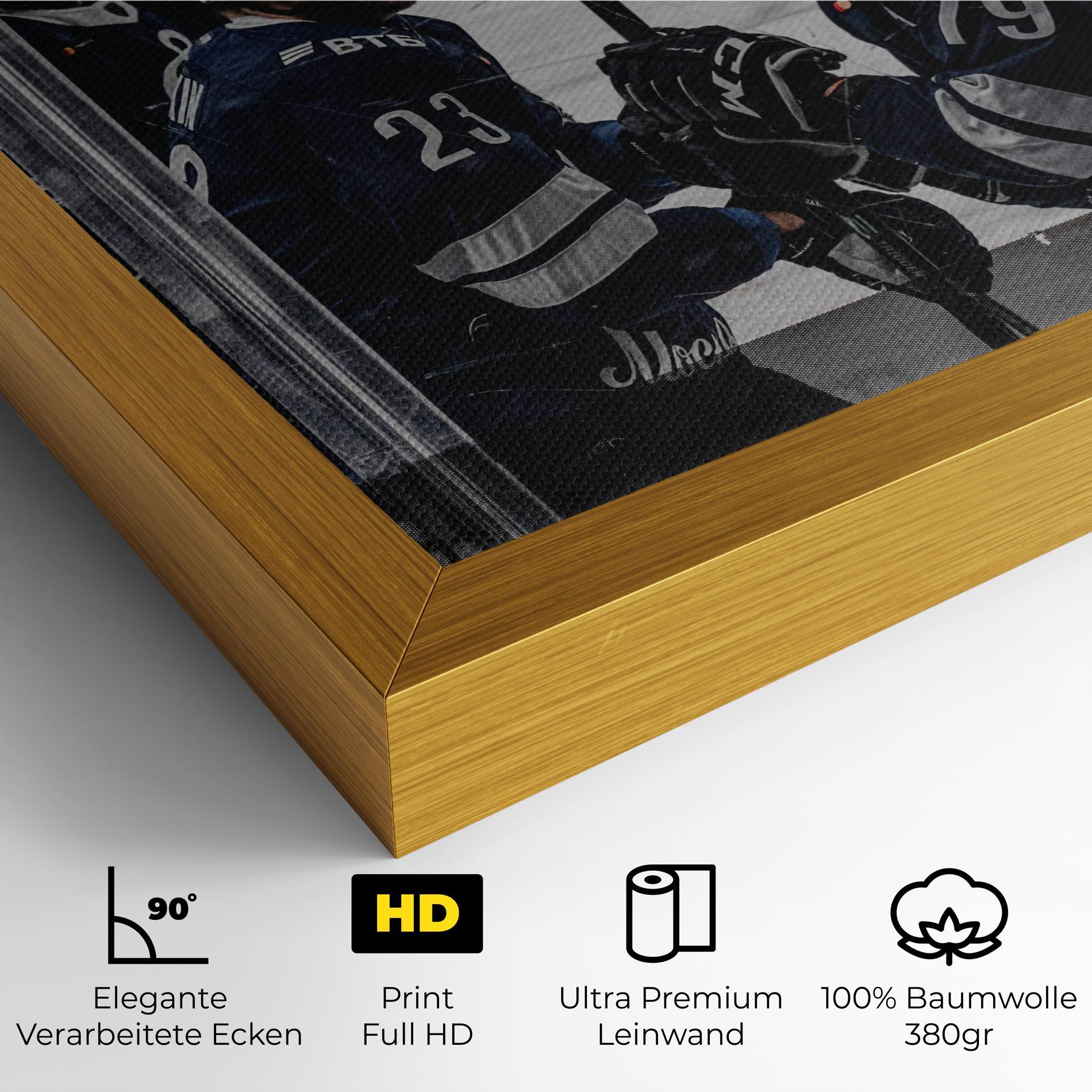 Leinwandbild Hockey Players mockup 4