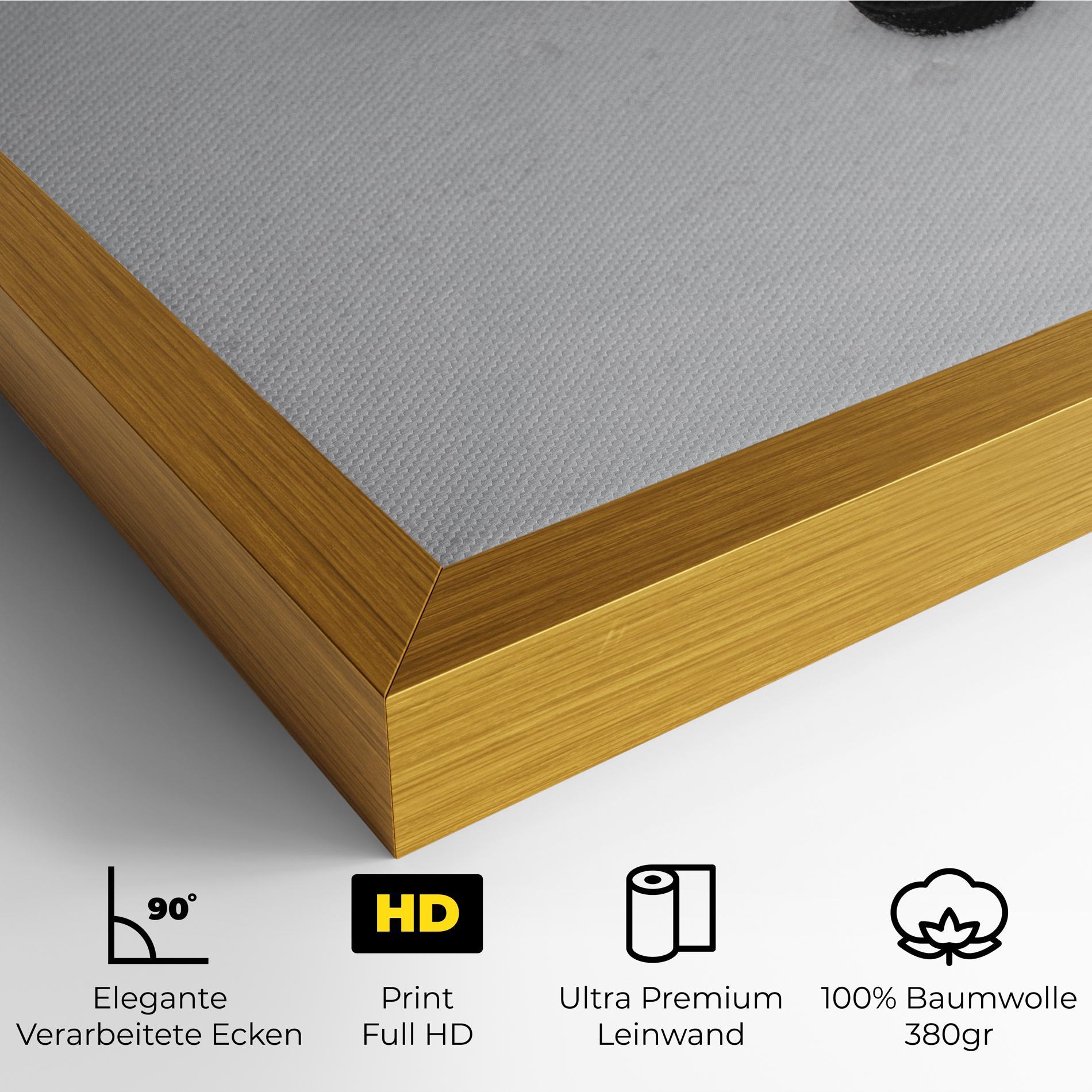 Leinwandbild Hockey Puck mockup 4