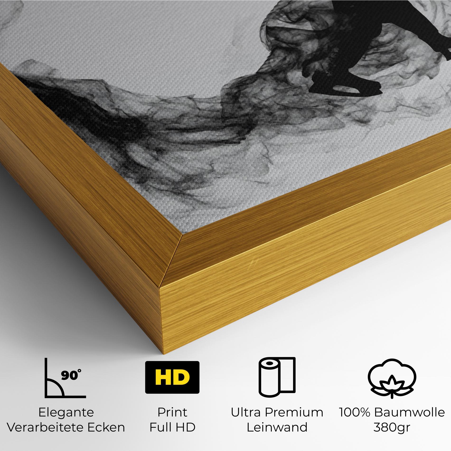 Leinwandbild Hockey Smoke mockup 4