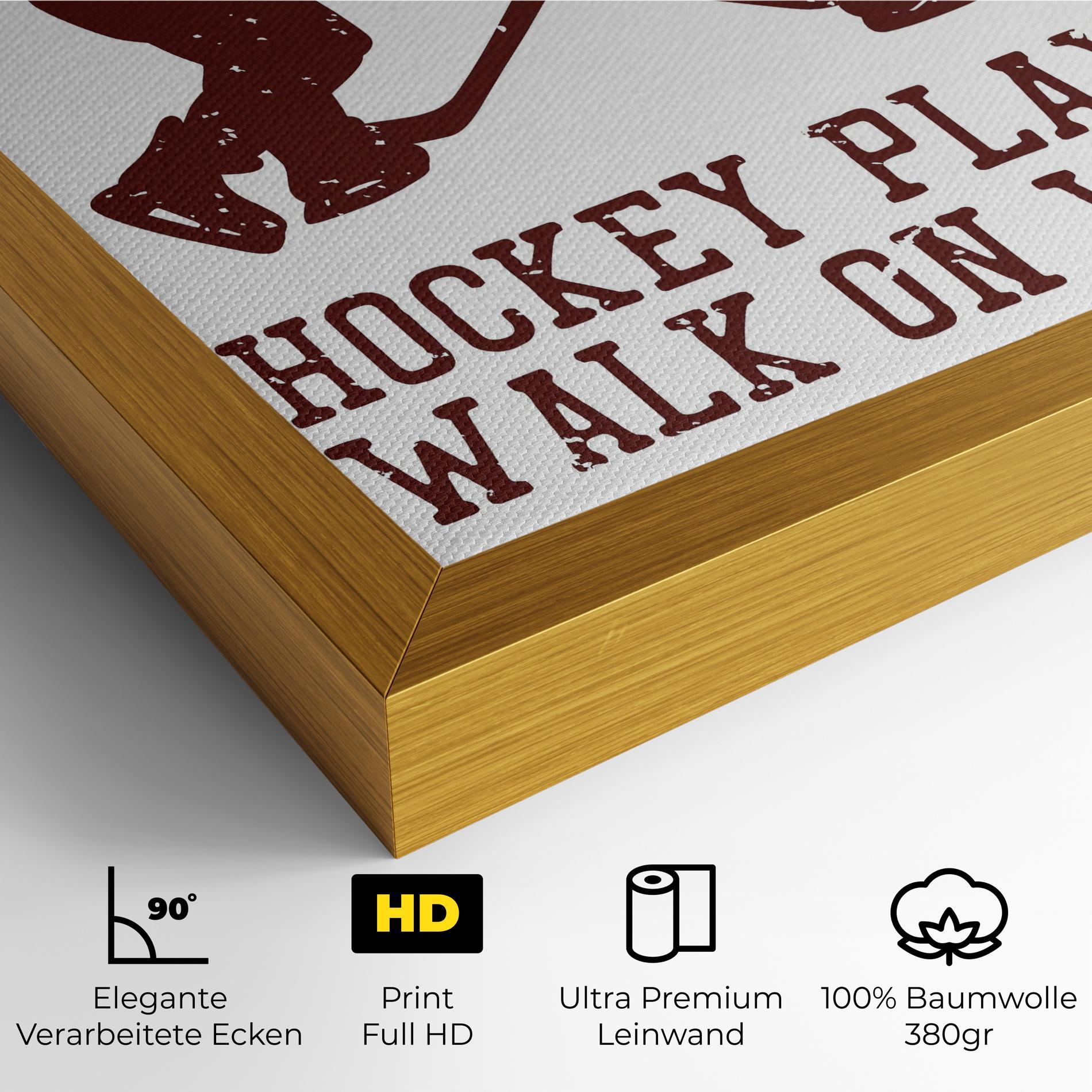 Leinwandbild Hockey Walk mockup 4