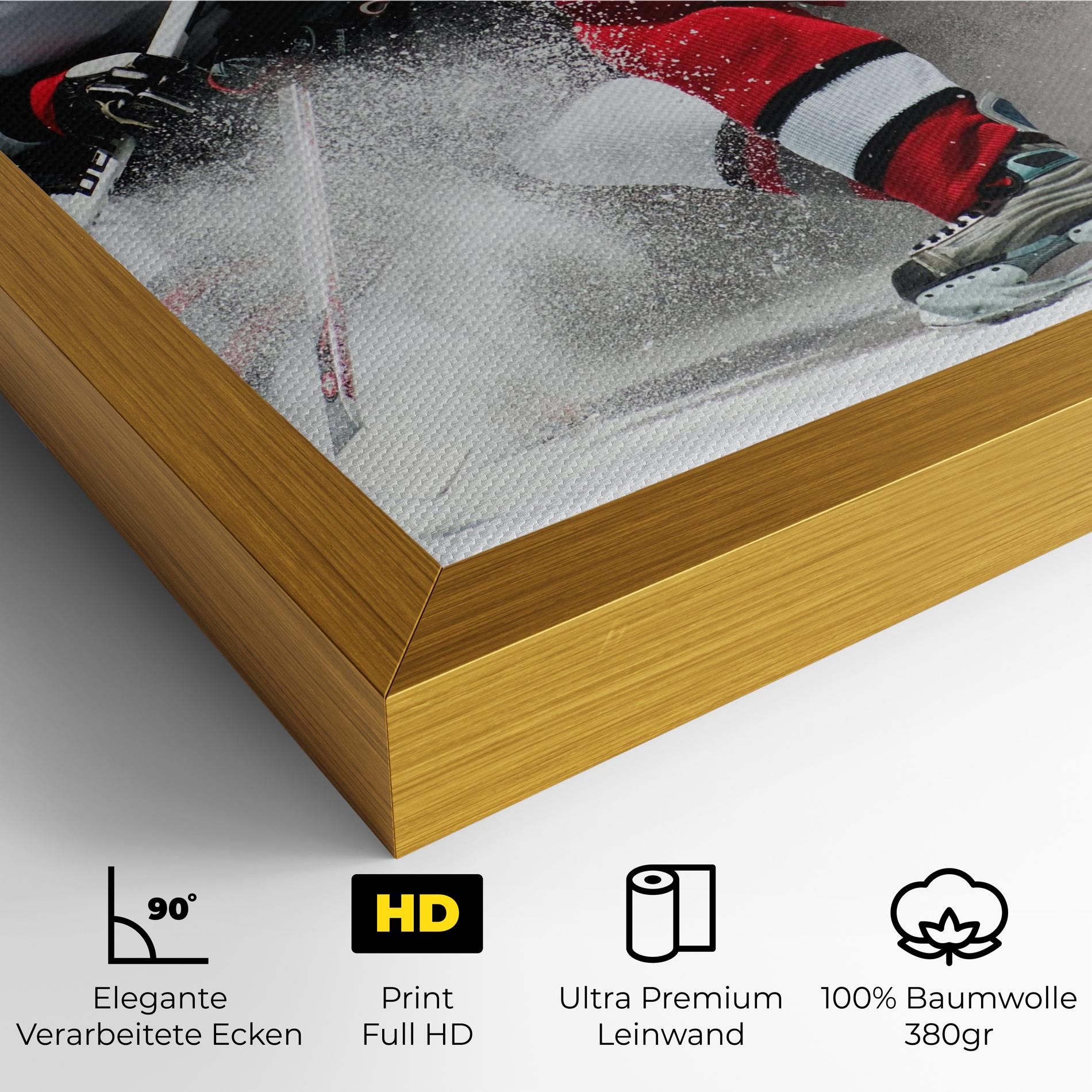 Red Hokey Player mockup 4