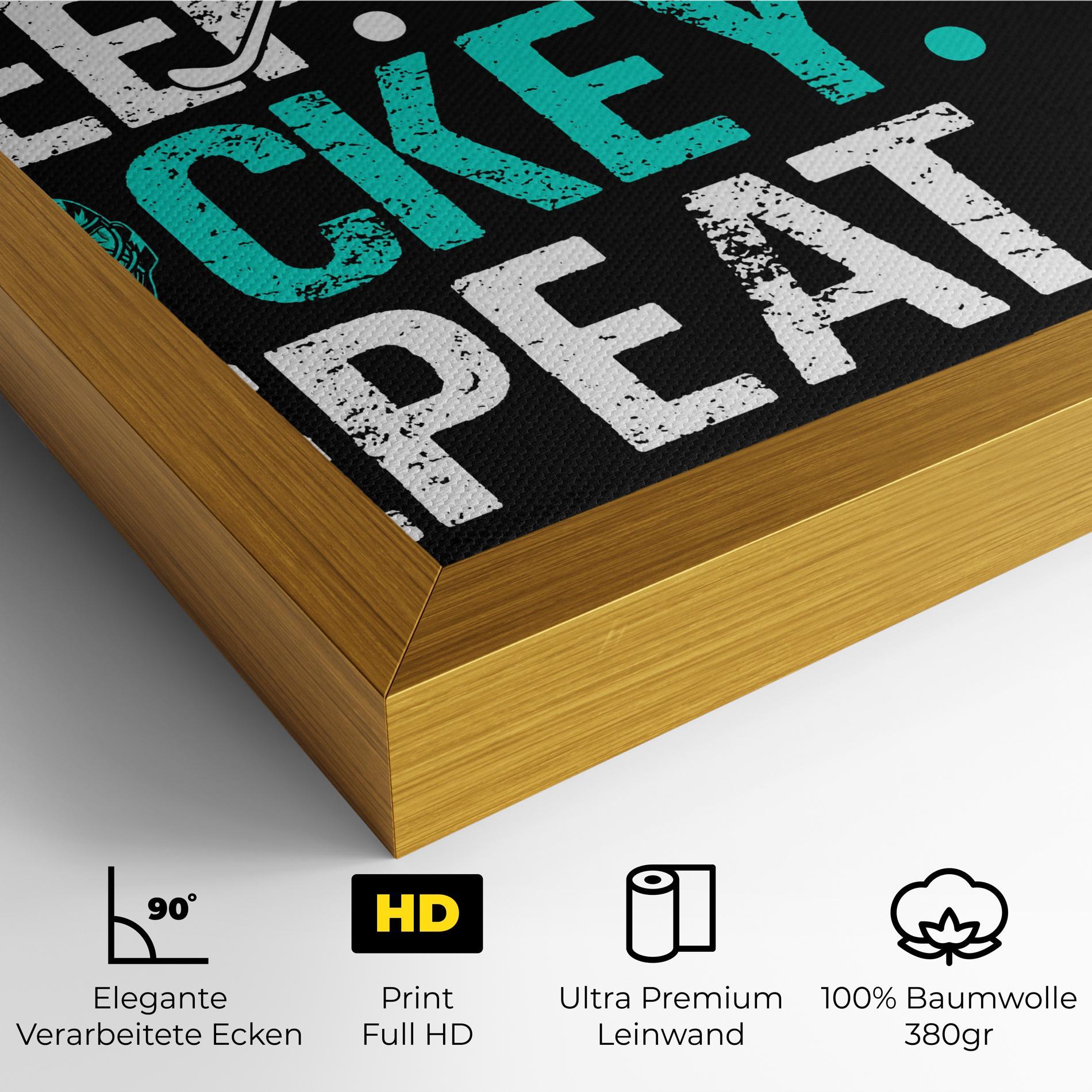 Leinwandbild Sleep Hockey mockup 4