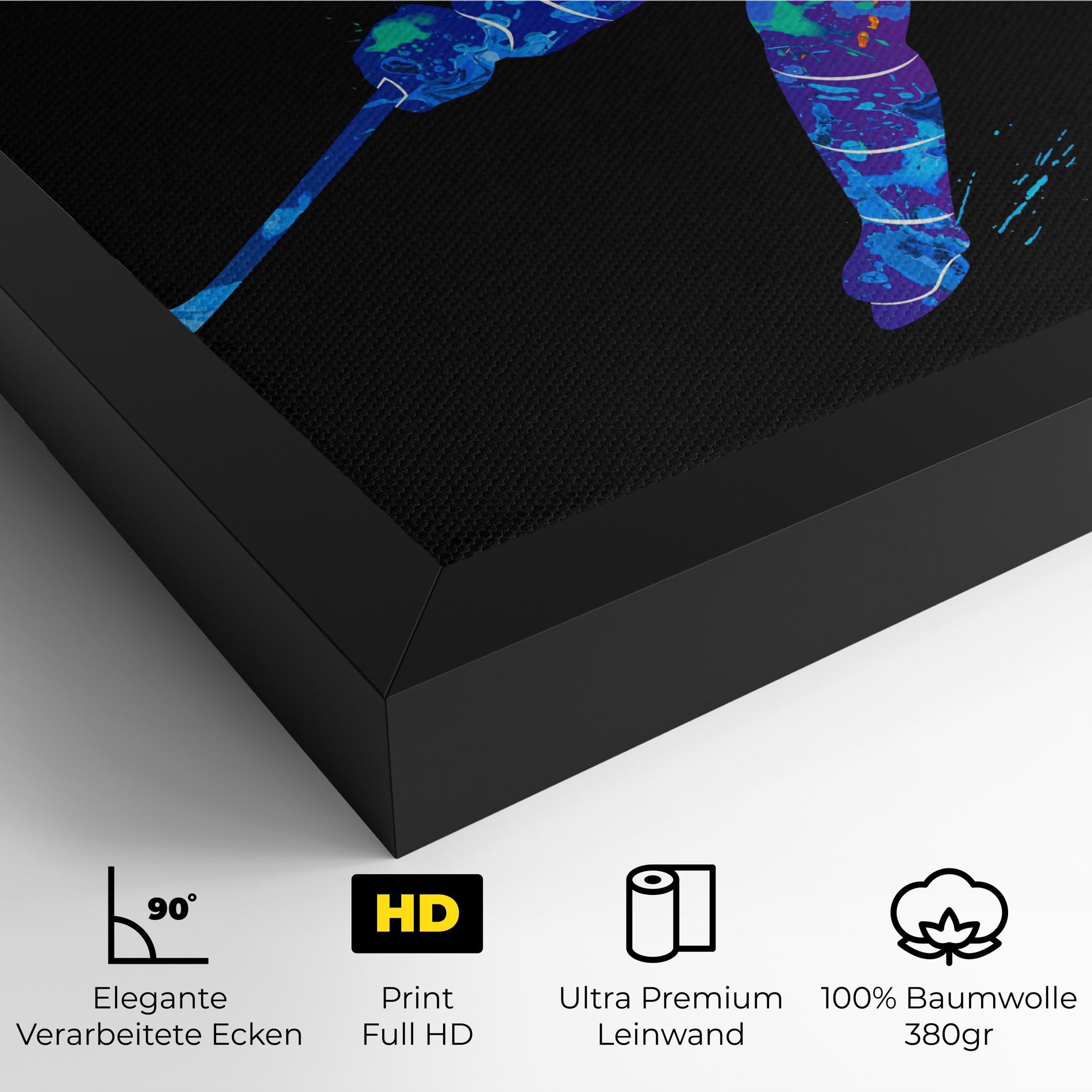 Leinwandbild Color Mix Art mockup 4