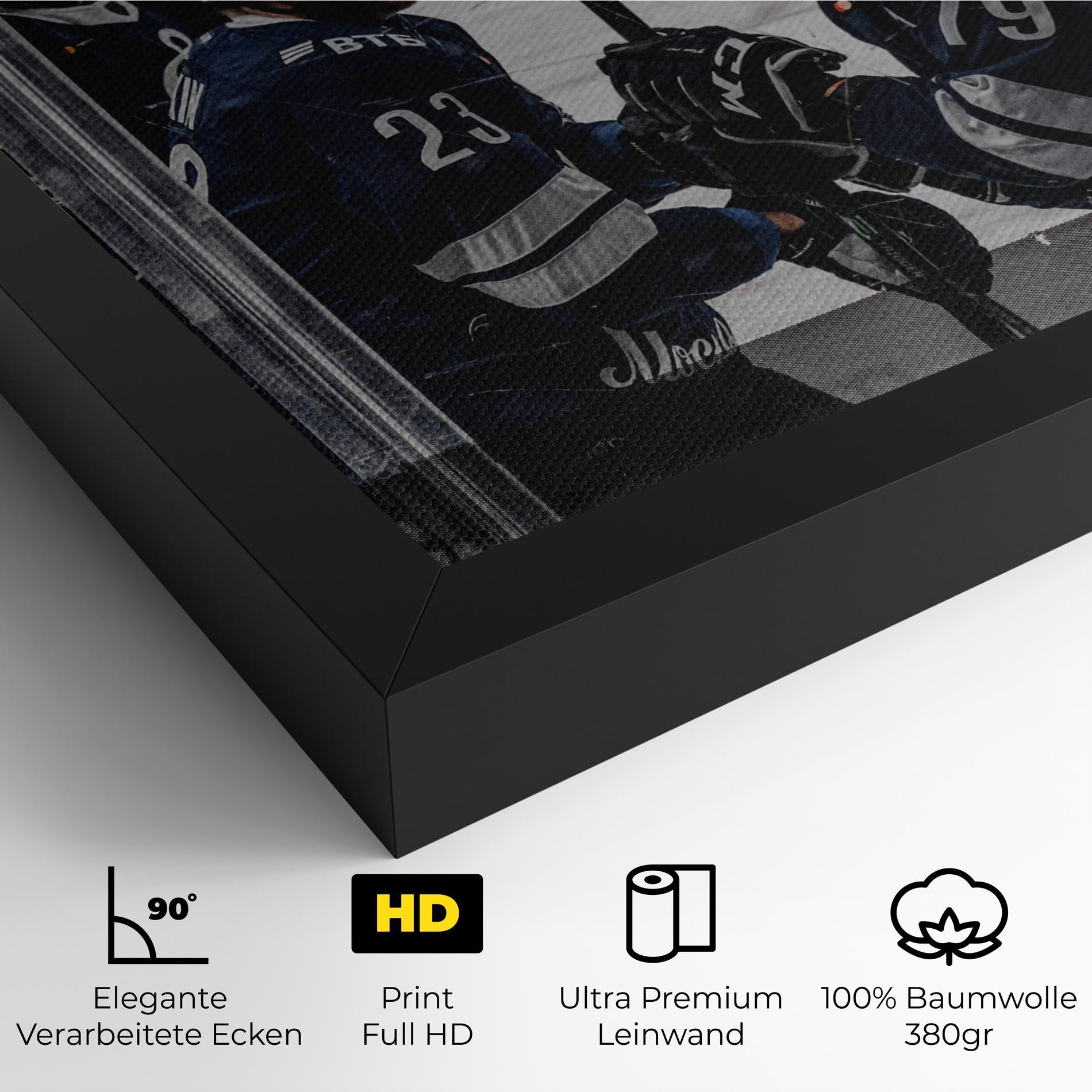 Leinwandbild Hockey Players mockup 4