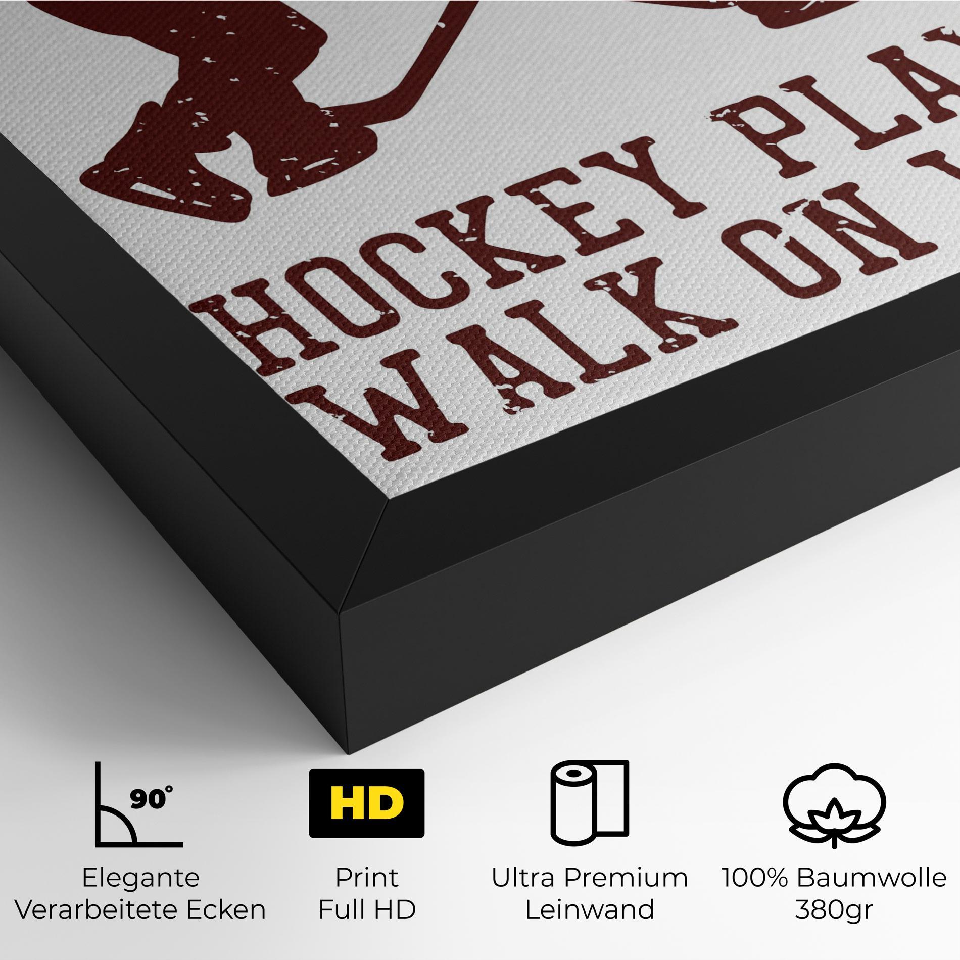 Leinwandbild Hockey Walk mockup 4