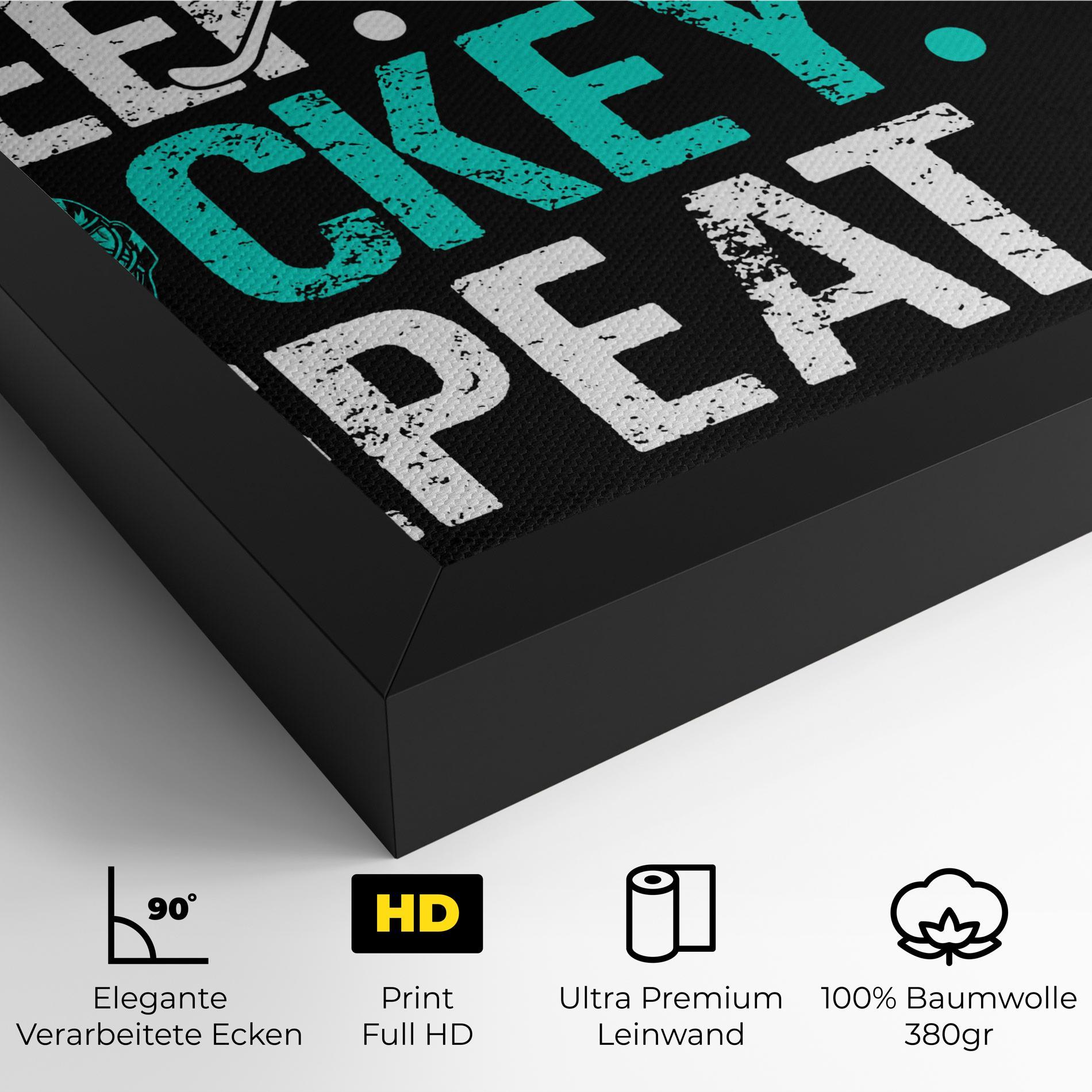 Leinwandbild Sleep Hockey mockup 4