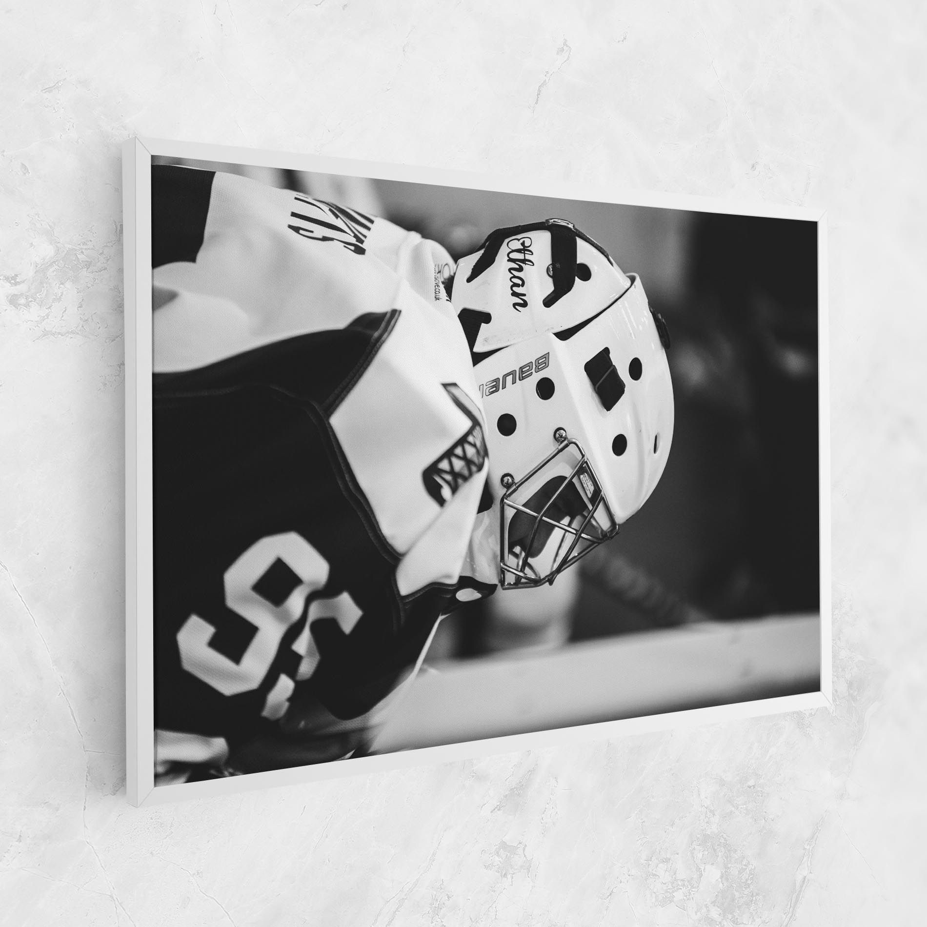 Black White Hockey mockup 1