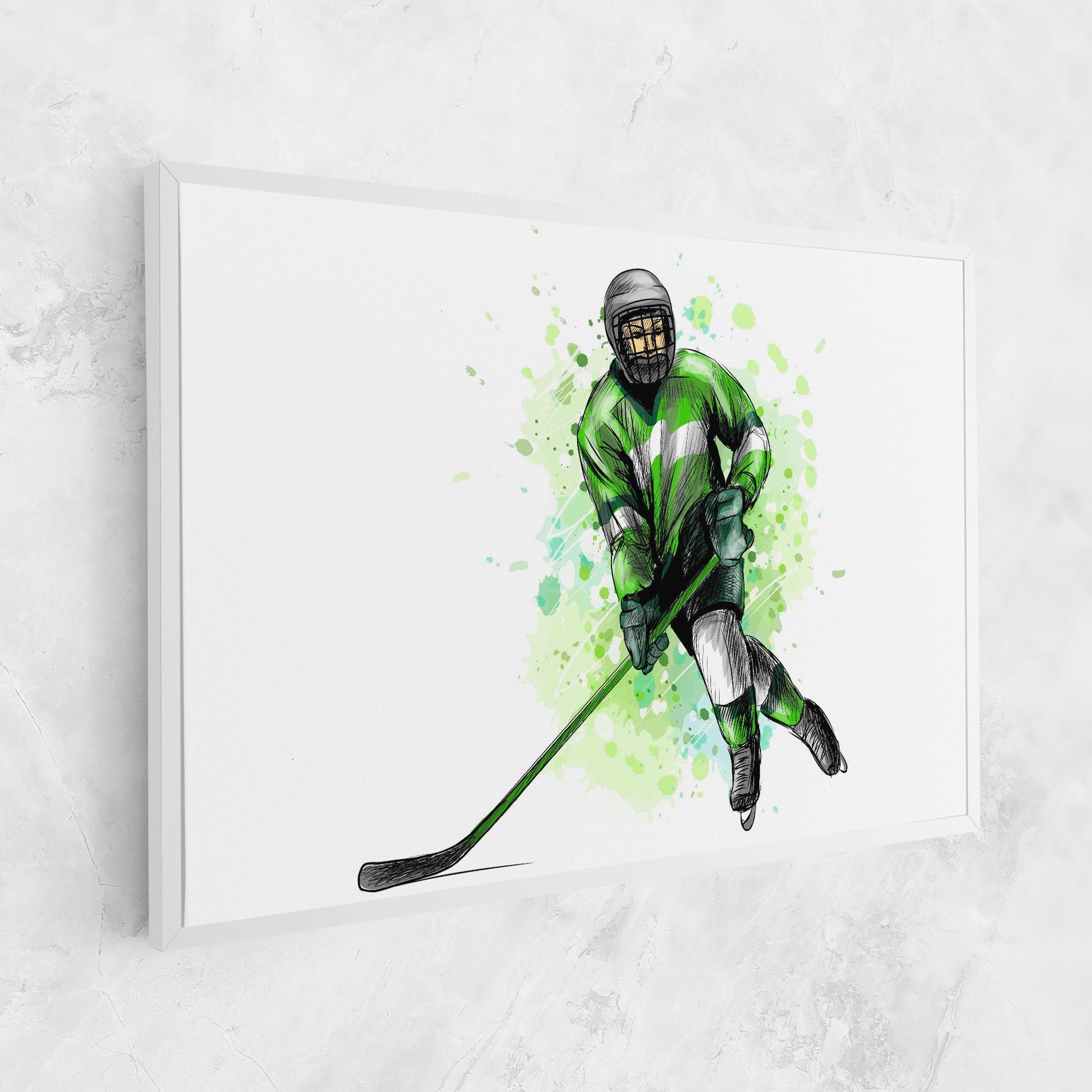 Green Hockey mockup 1