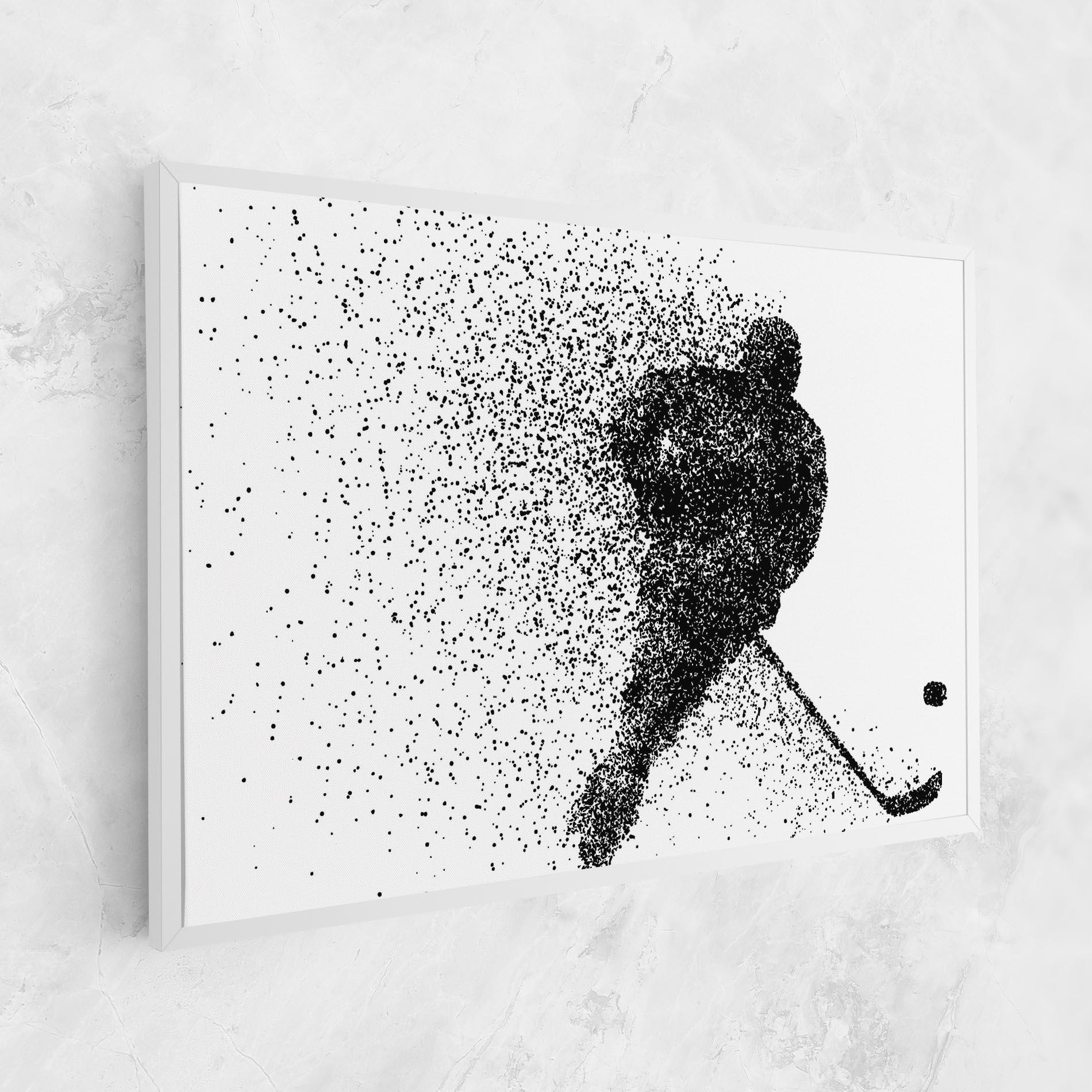 Leinwandbild Hockey Art mockup 1