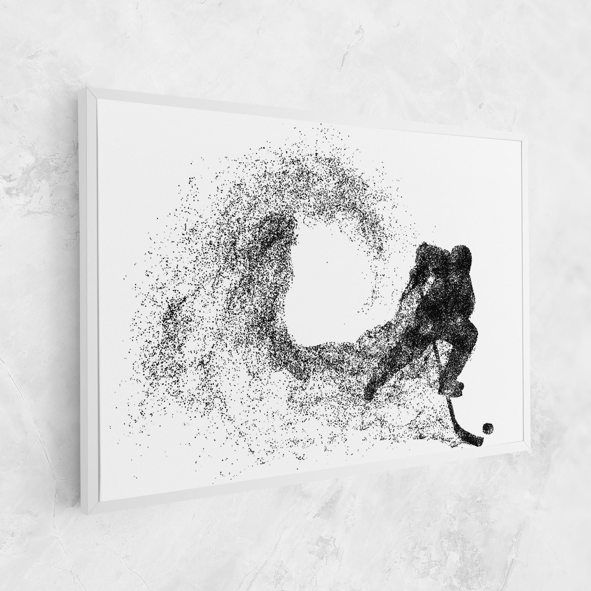 Leinwandbild Hockey Playing mockup 1