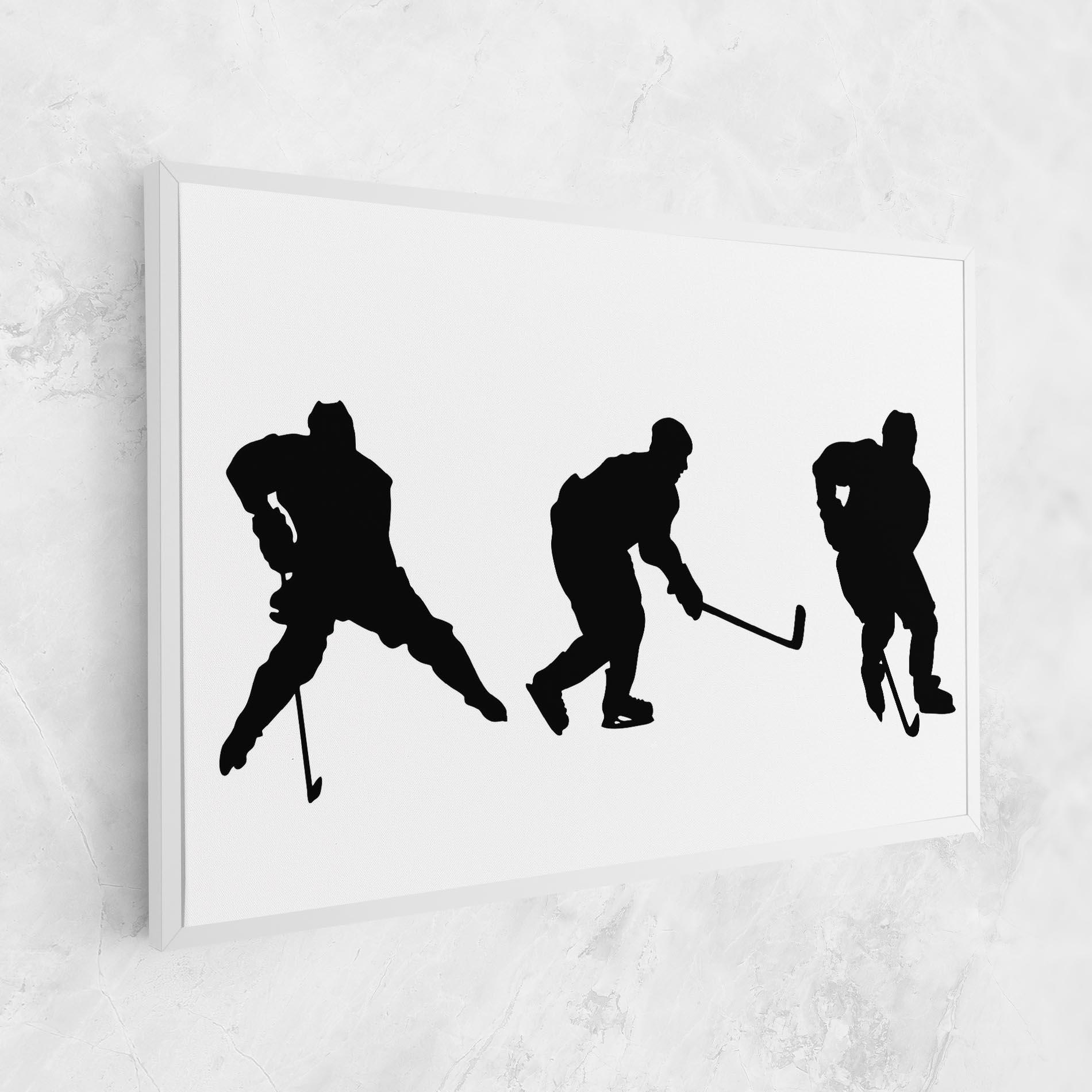 Leinwandbild Hockey Pose mockup 1