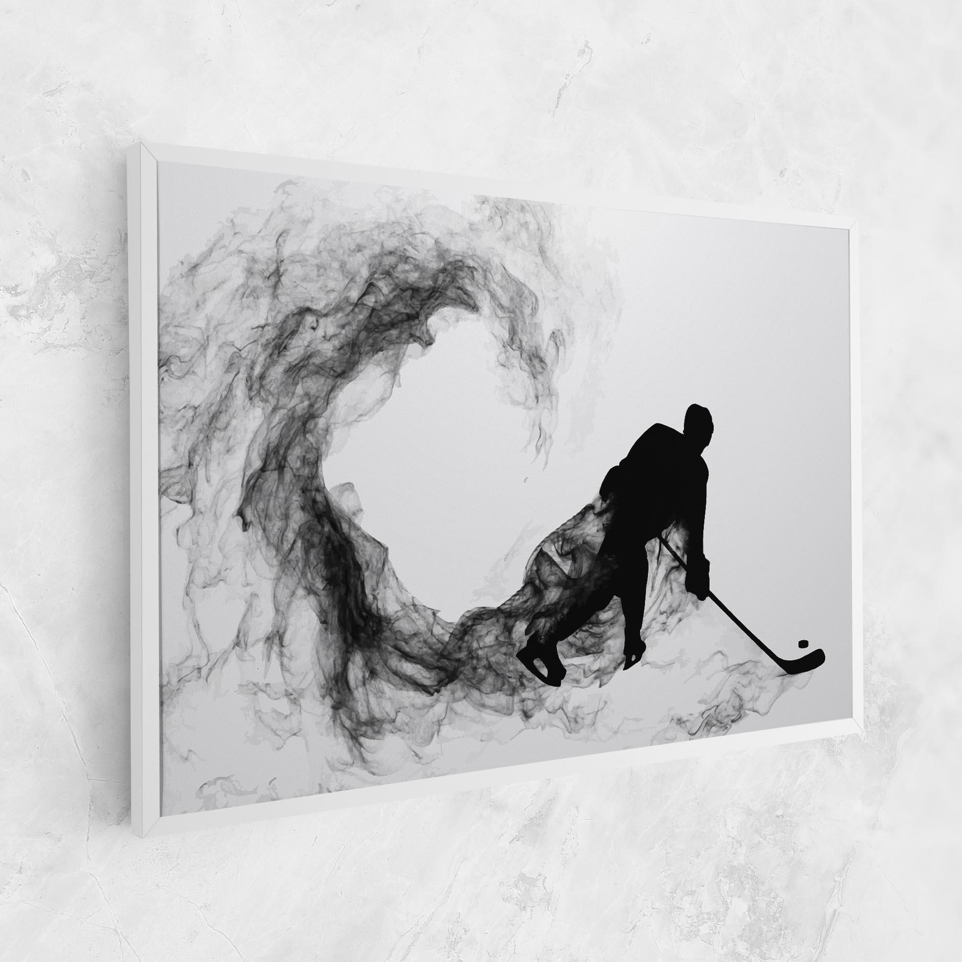 Leinwandbild Hockey Smoke mockup 1