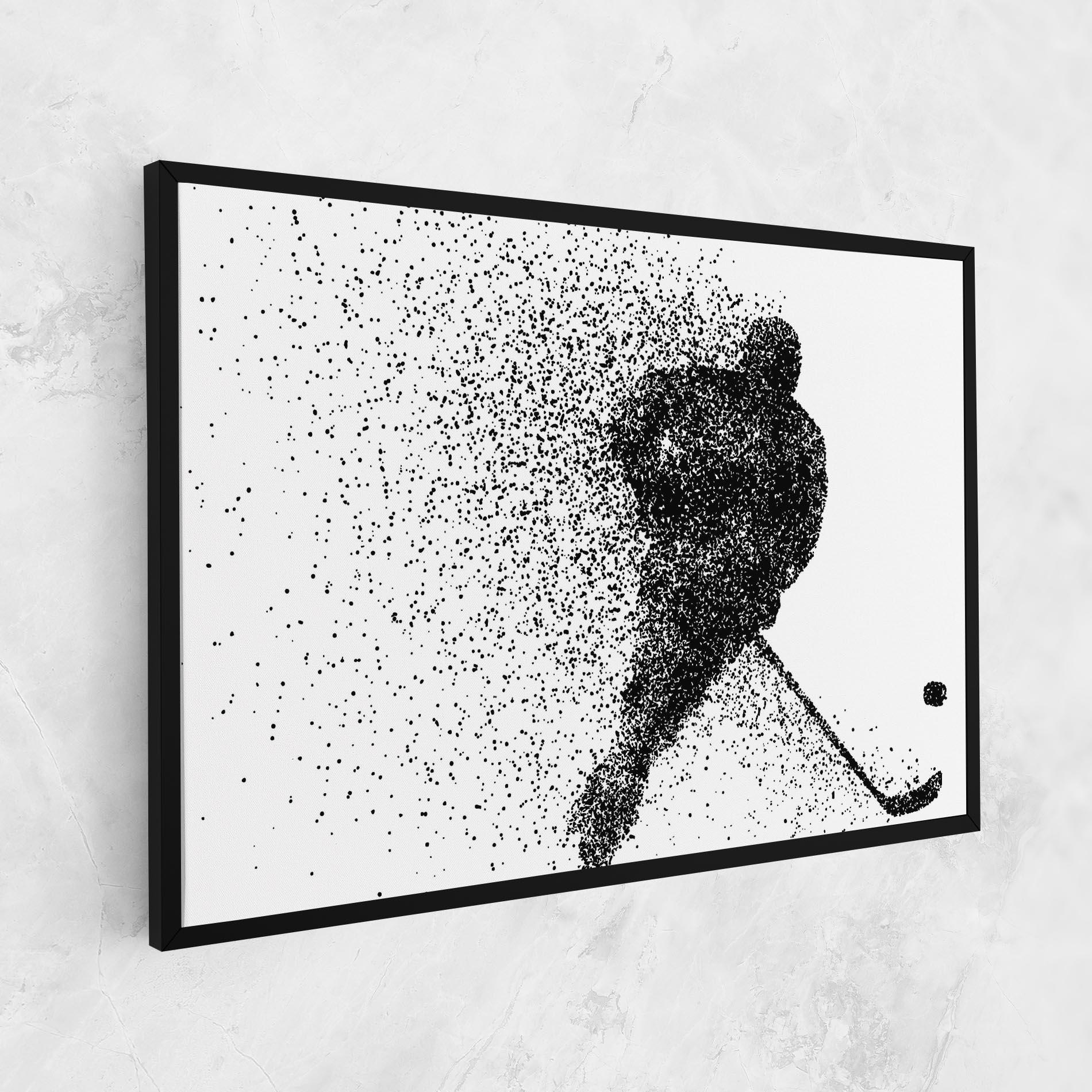 Leinwandbild Hockey Art mockup 1