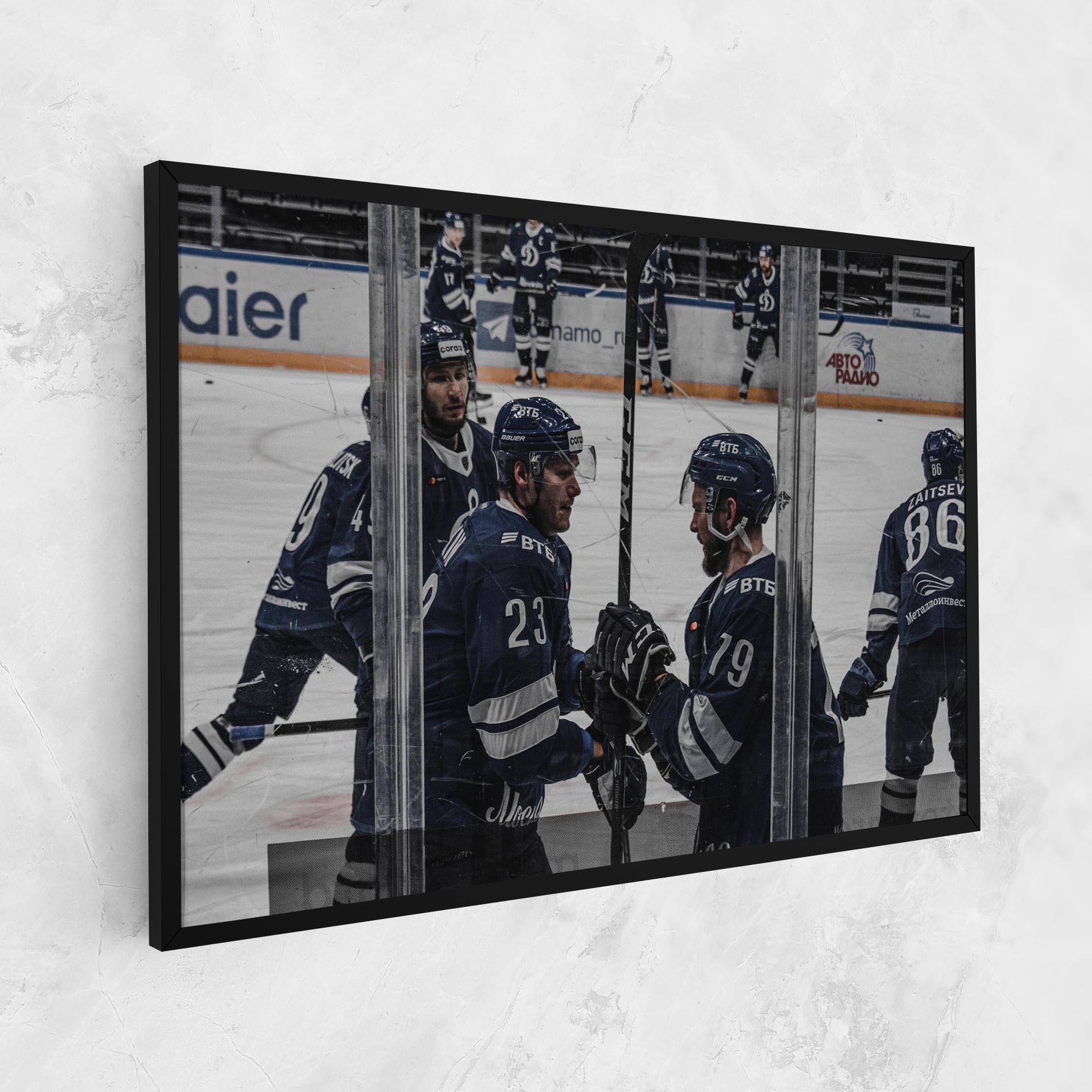 Leinwandbild Hockey Players mockup 1