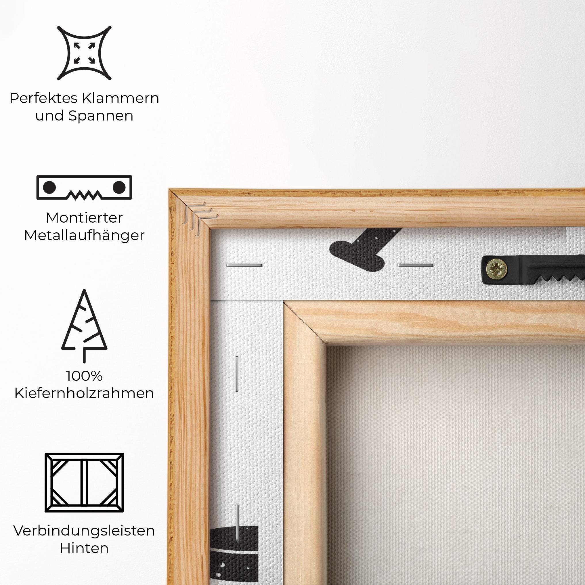 Leinwandbild Hockey Stick mockup 5