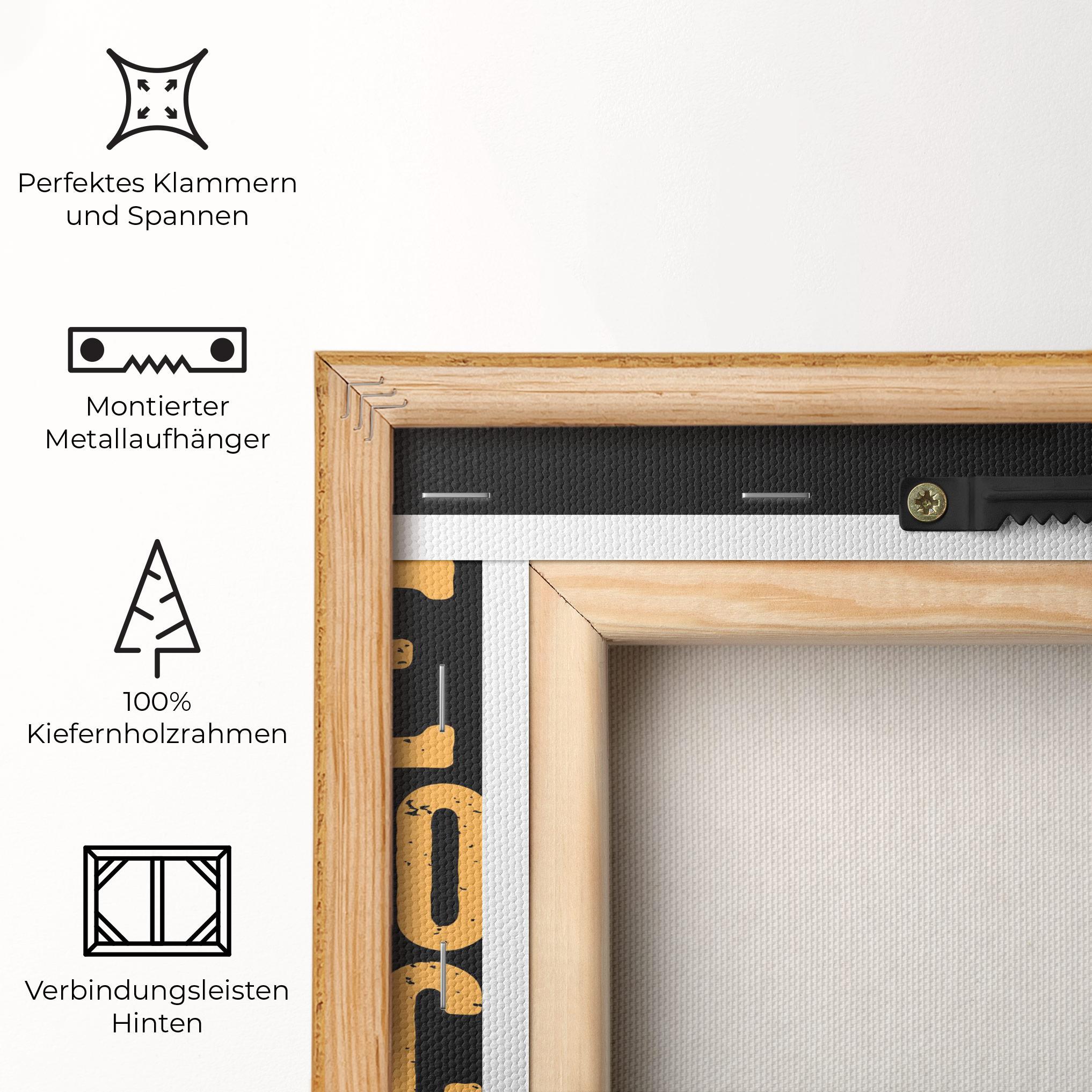 Leinwandbild Hockey Worrior mockup 5