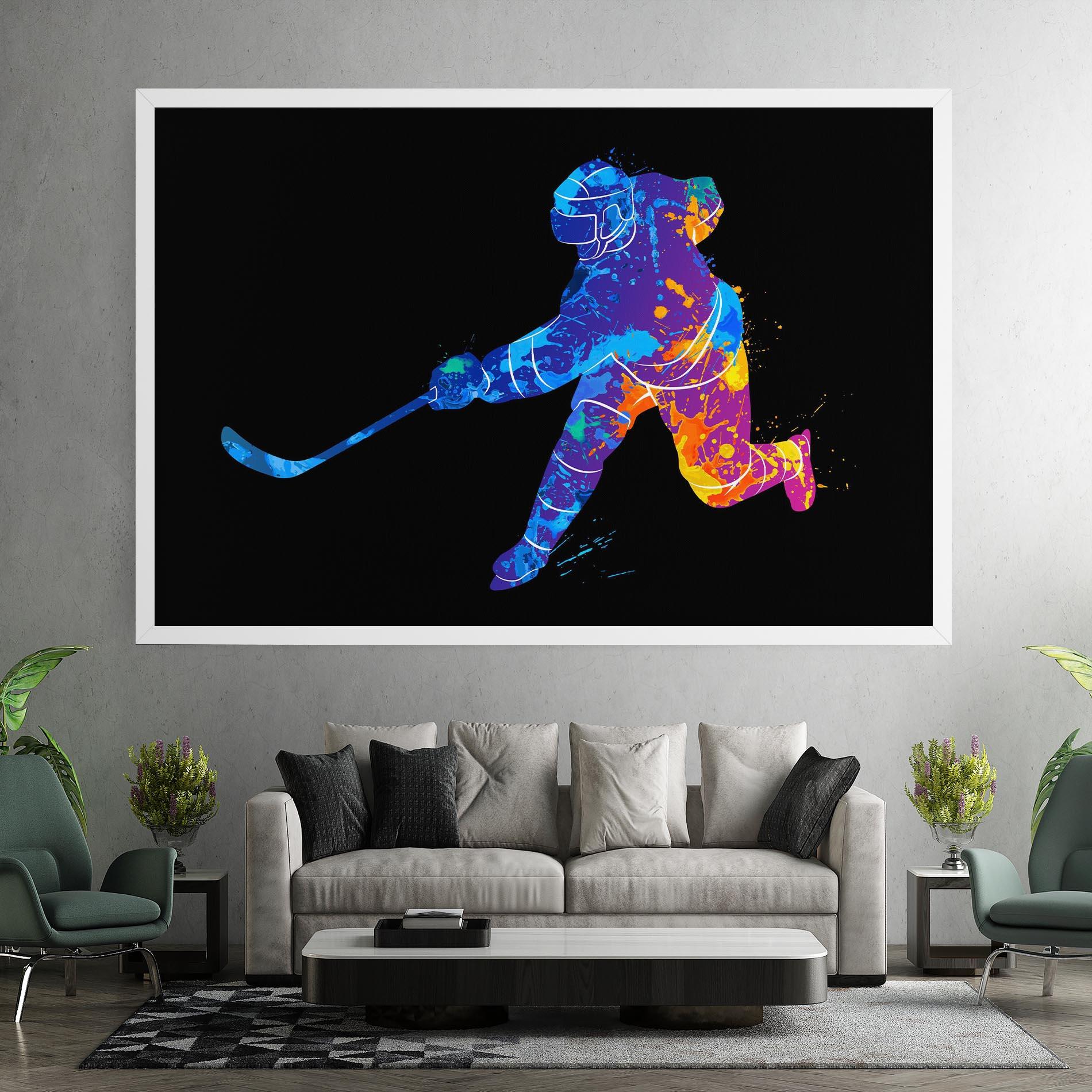 Leinwandbild Color Mix Art mockup 7