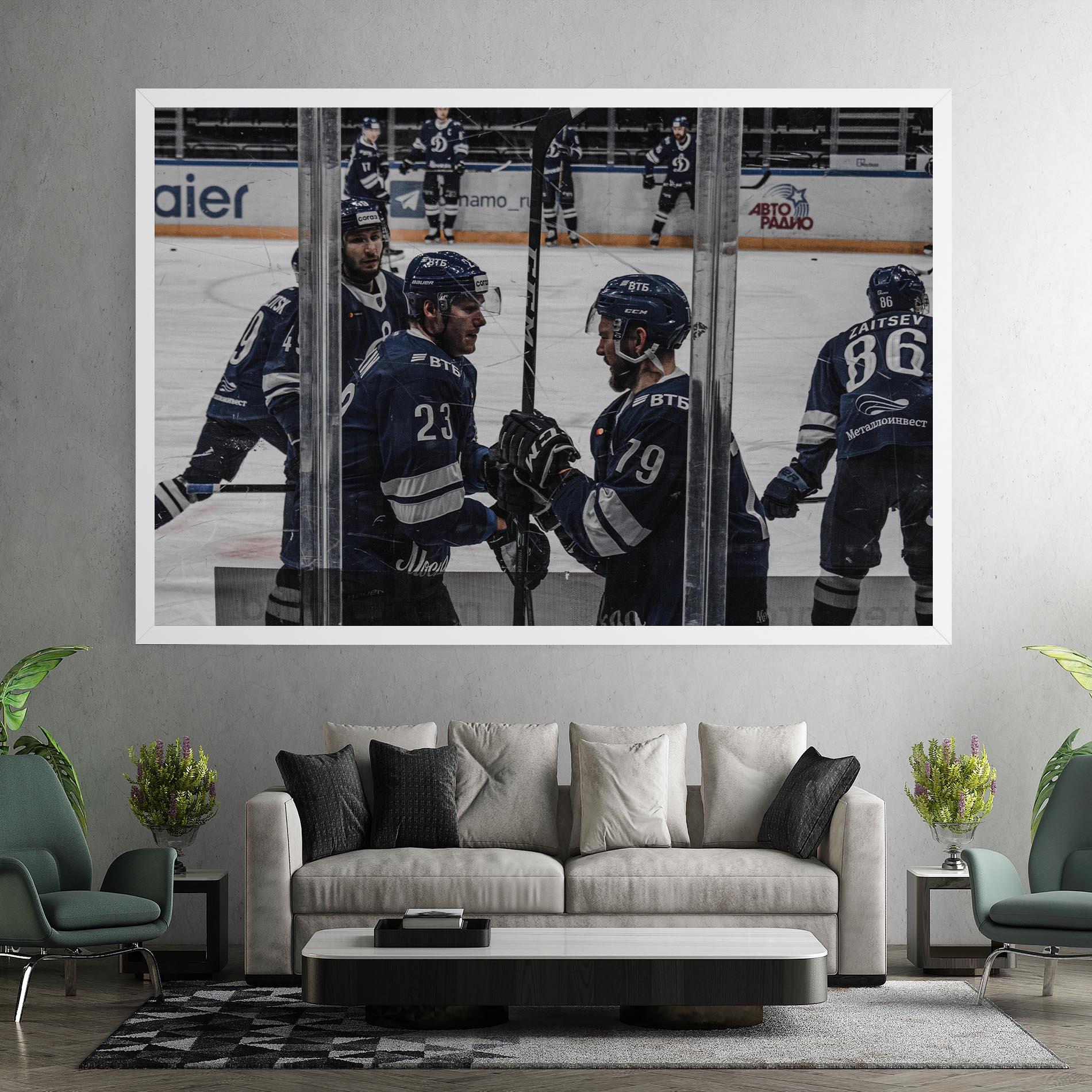 Leinwandbild Hockey Players mockup 7