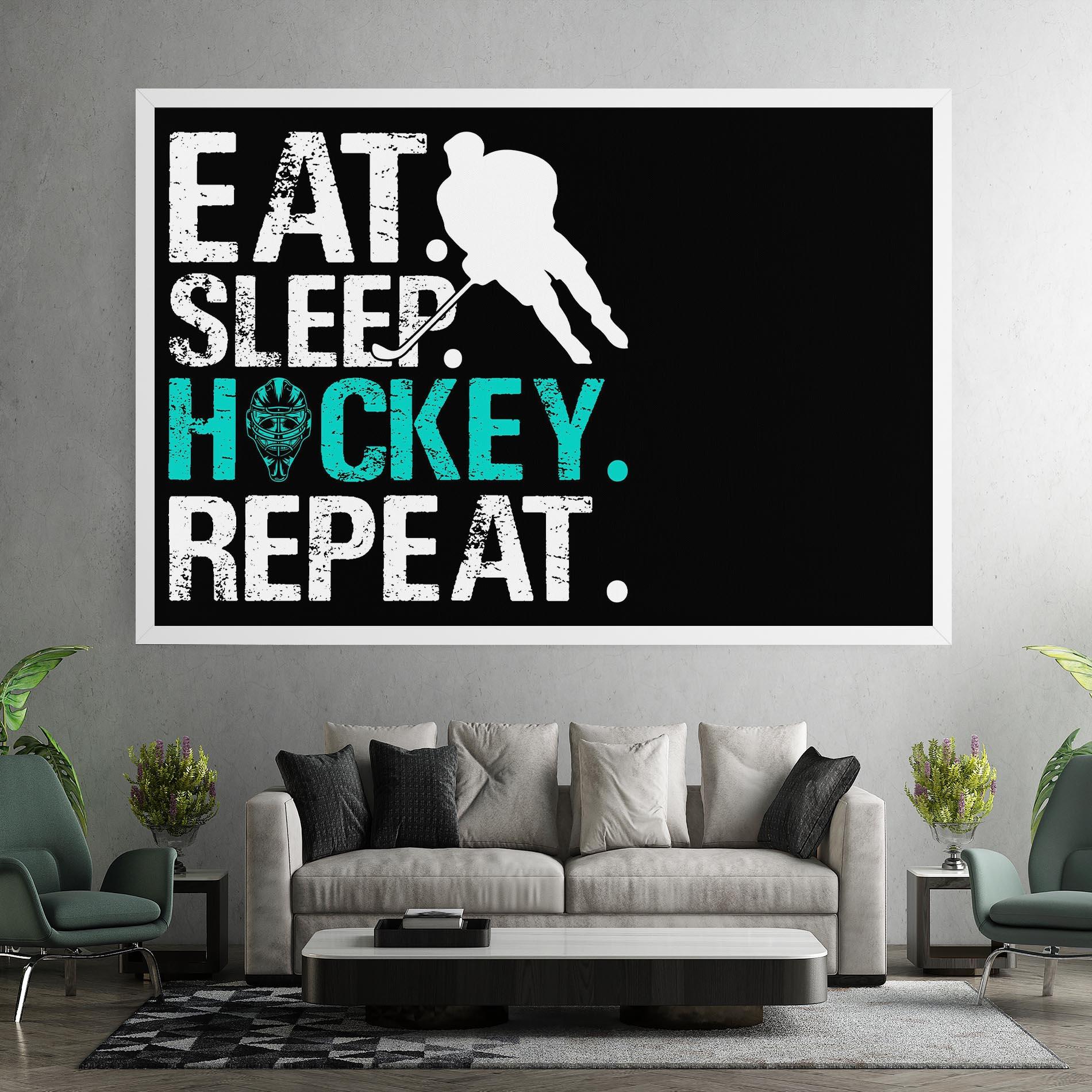 Leinwandbild Sleep Hockey mockup 7