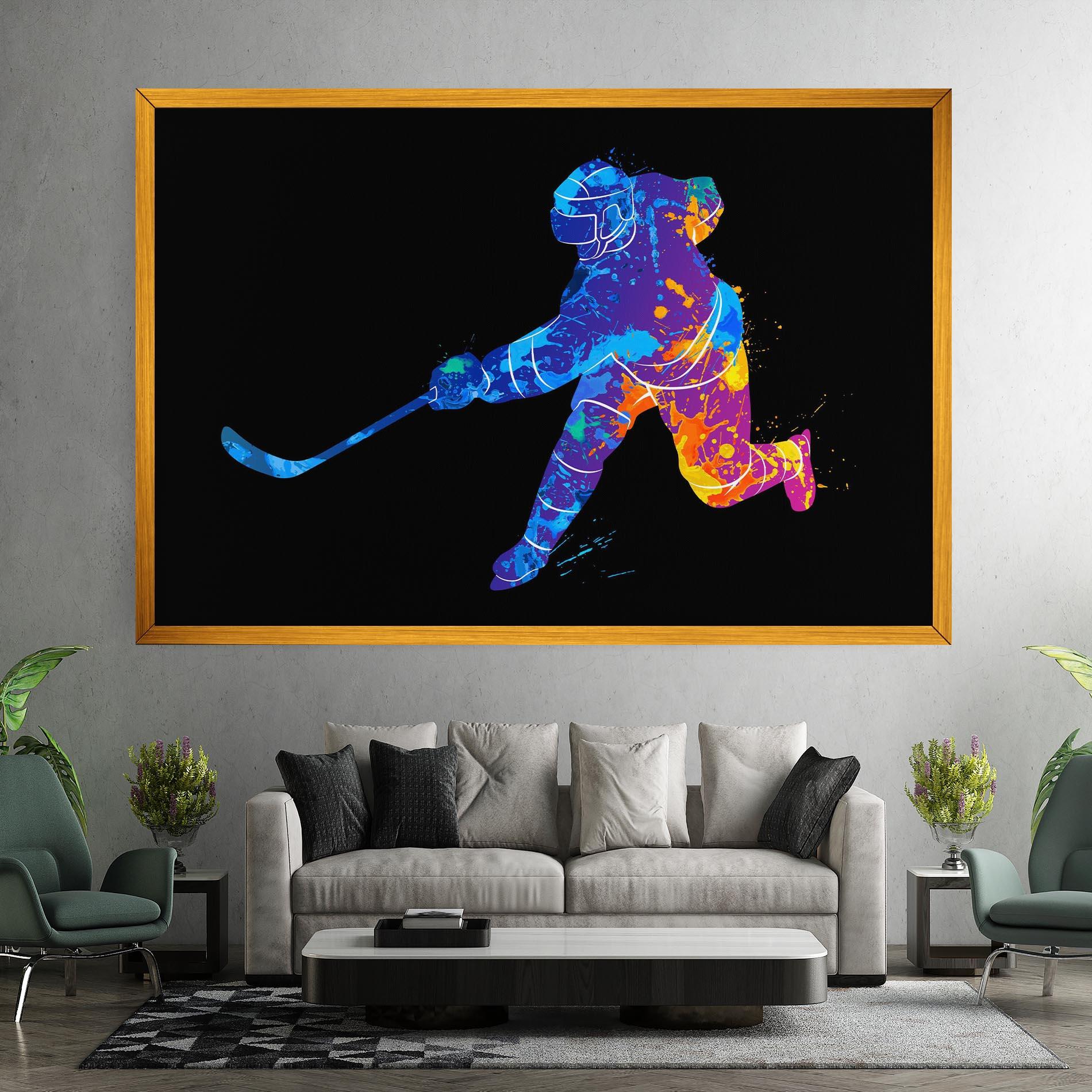 Leinwandbild Color Mix Art mockup 7