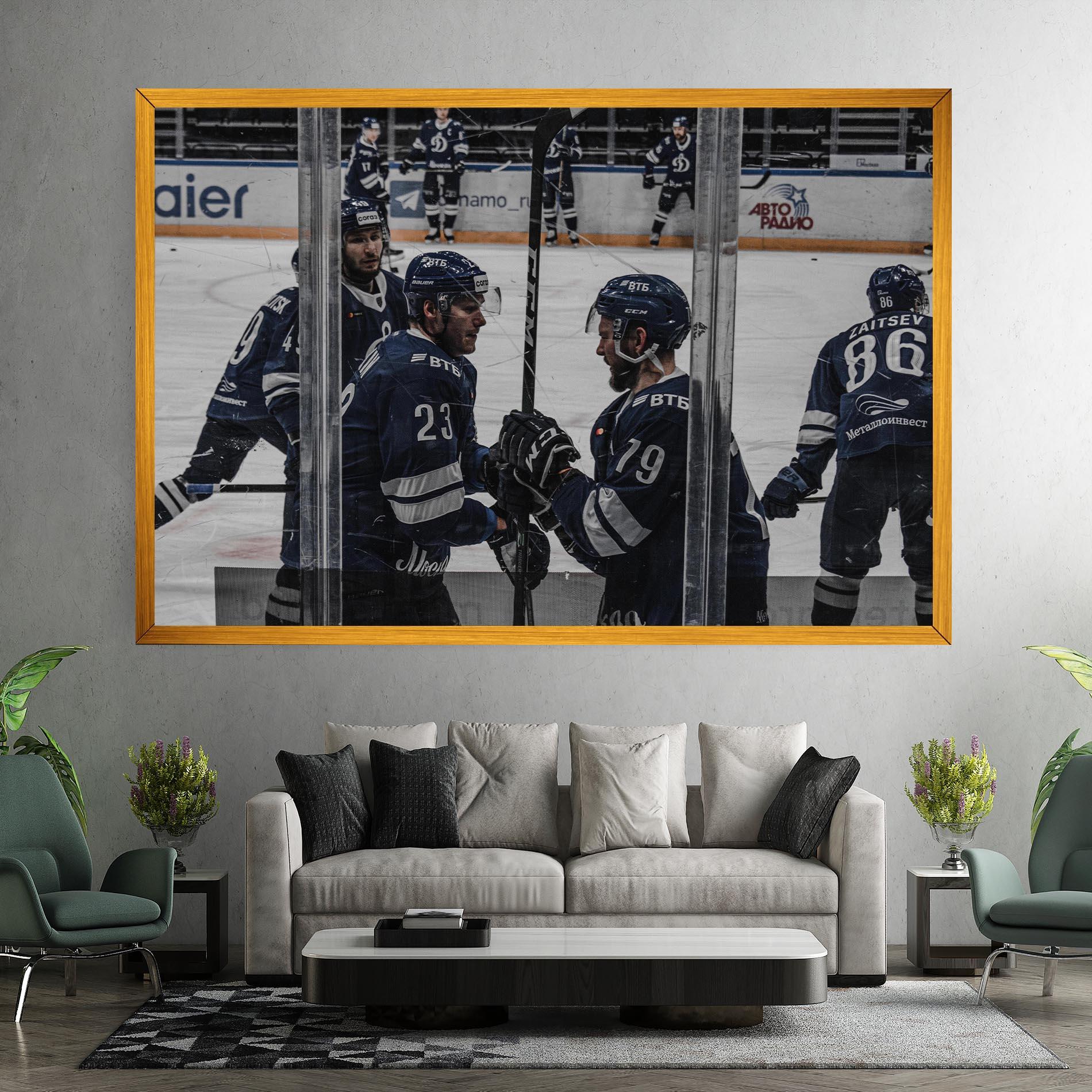 Leinwandbild Hockey Players mockup 7