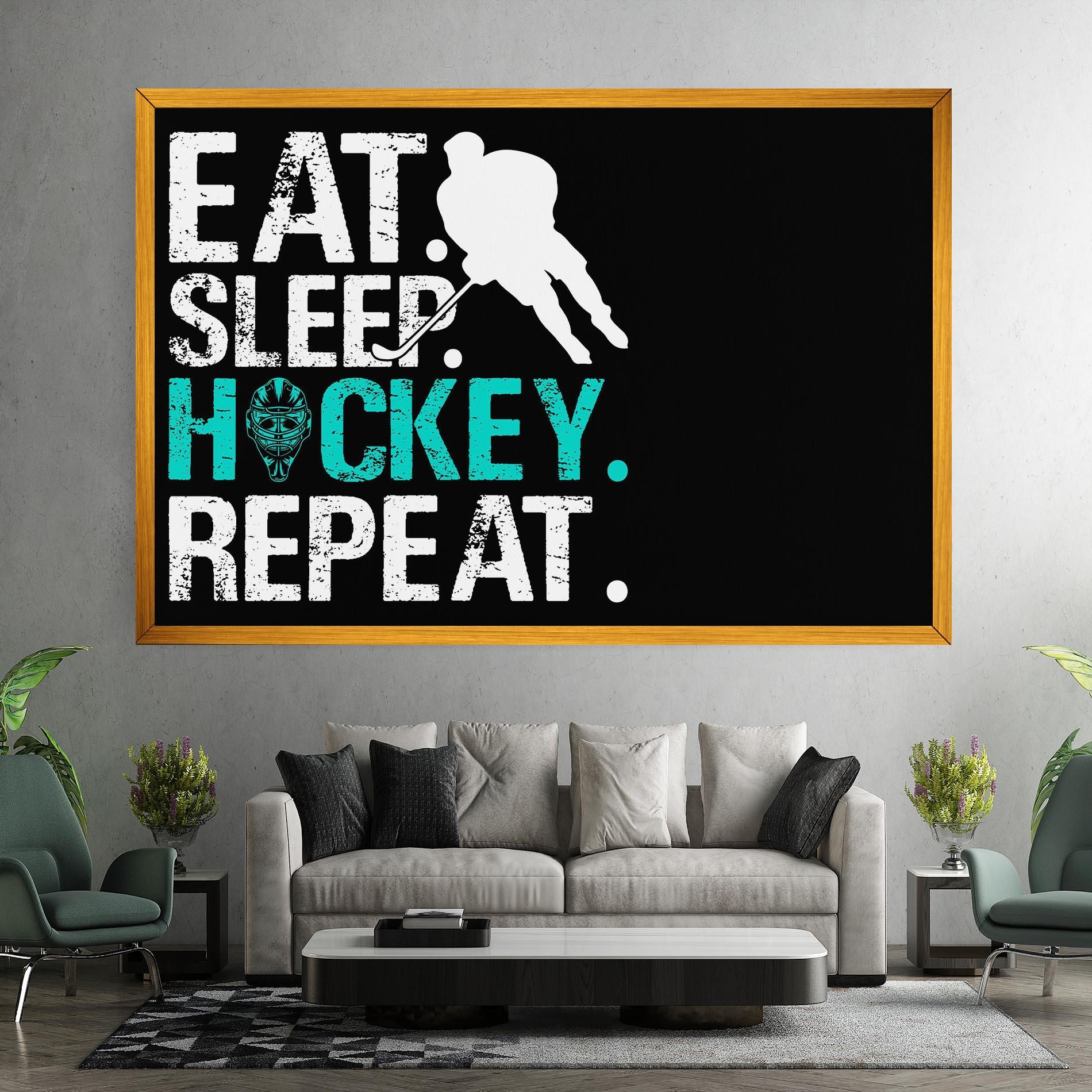Leinwandbild Sleep Hockey mockup 7