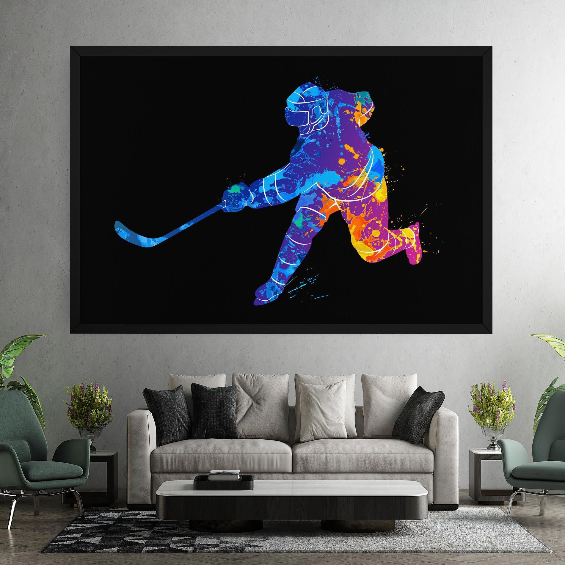 Leinwandbild Color Mix Art mockup 7