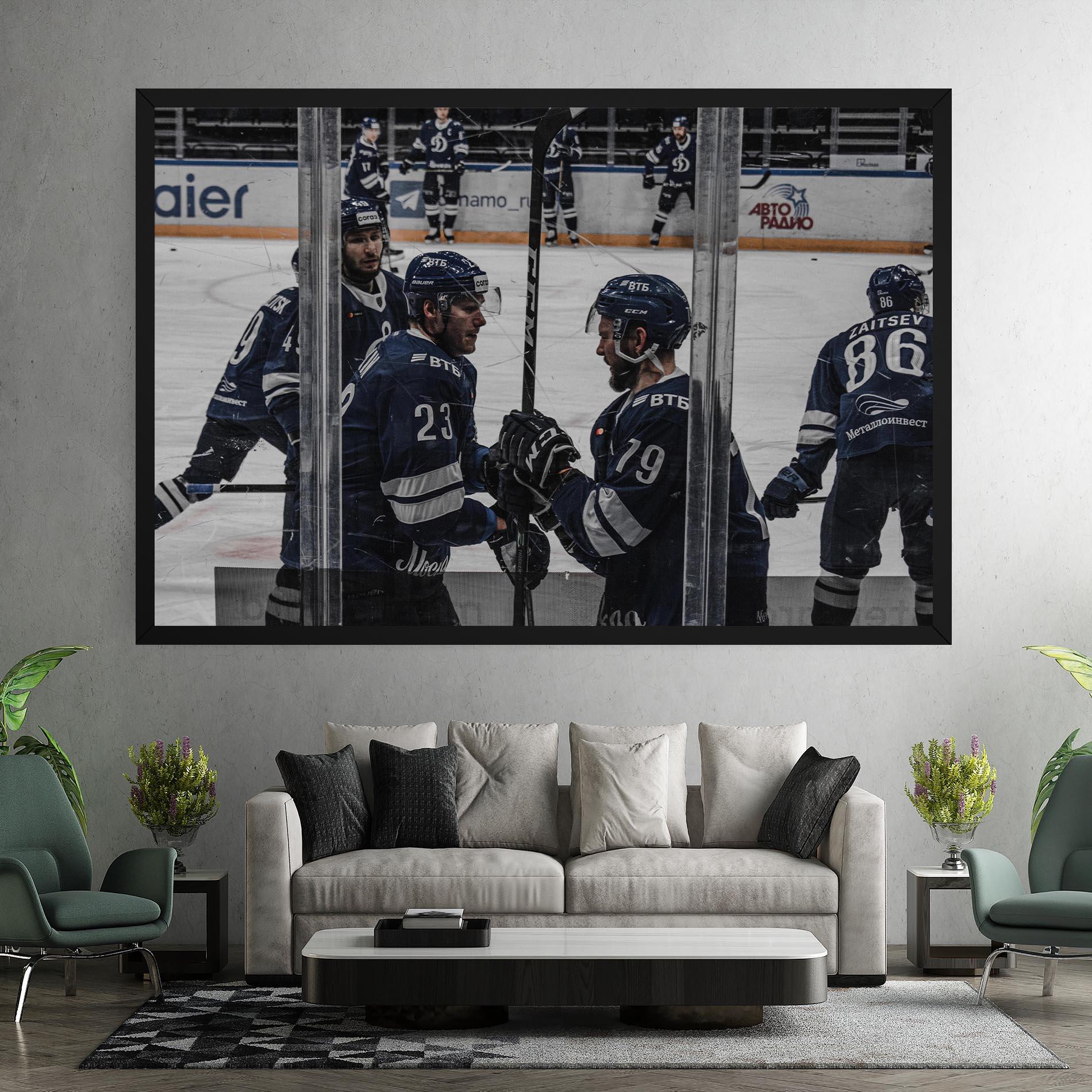 Leinwandbild Hockey Players mockup 7