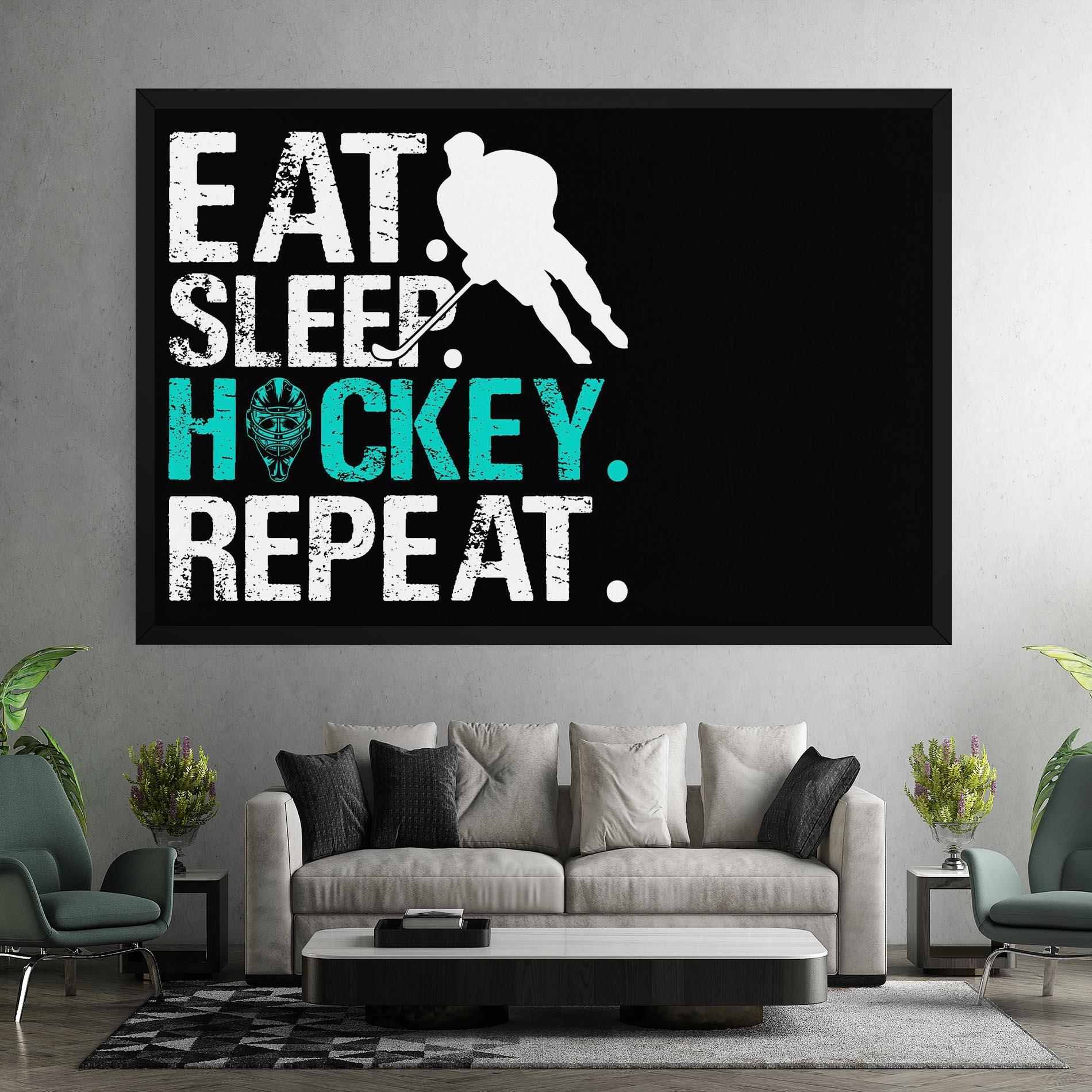 Leinwandbild Sleep Hockey mockup 7