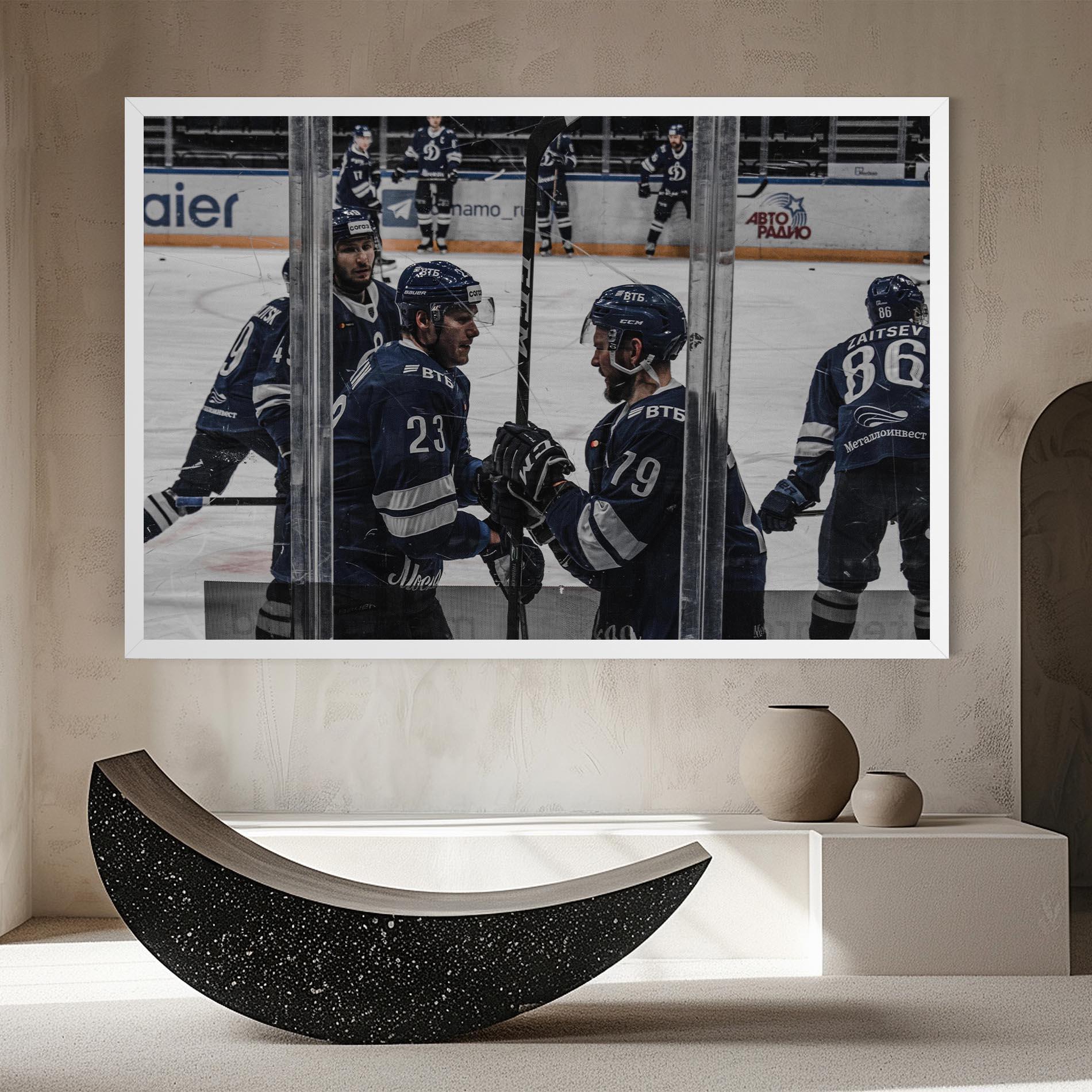 Leinwandbild Hockey Players mockup 8