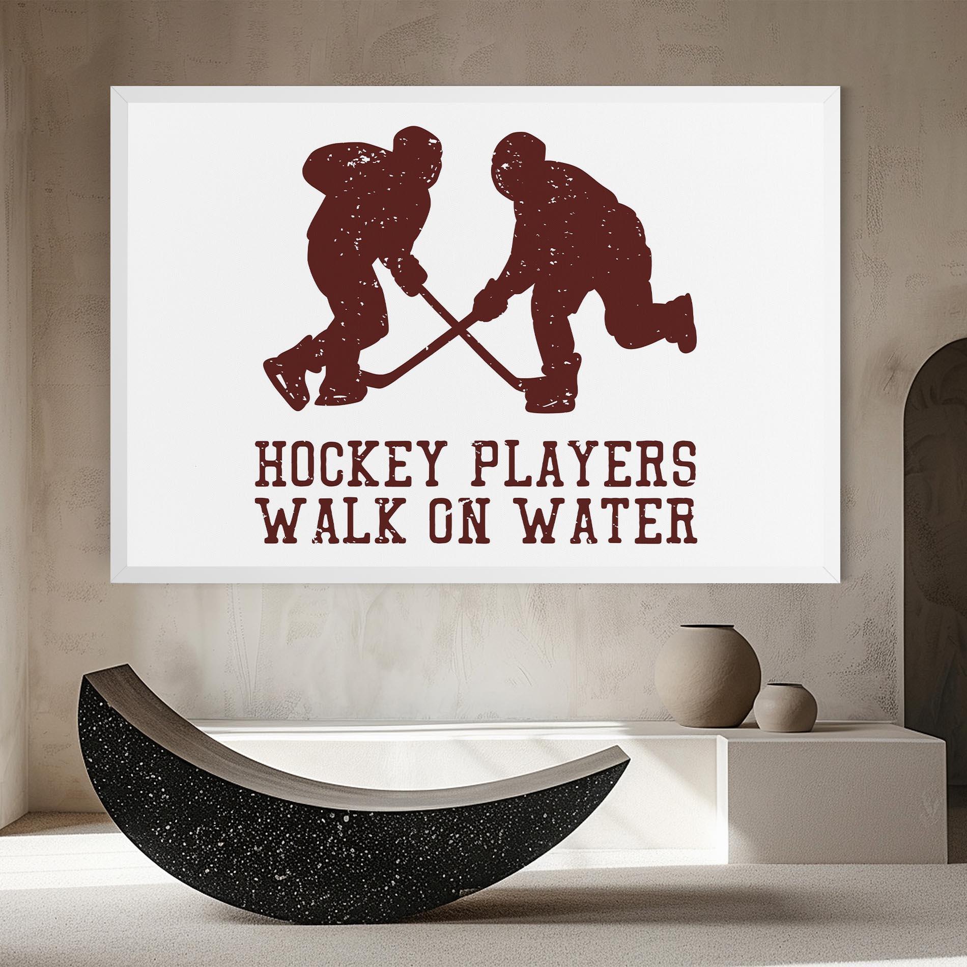 Leinwandbild Hockey Walk mockup 8