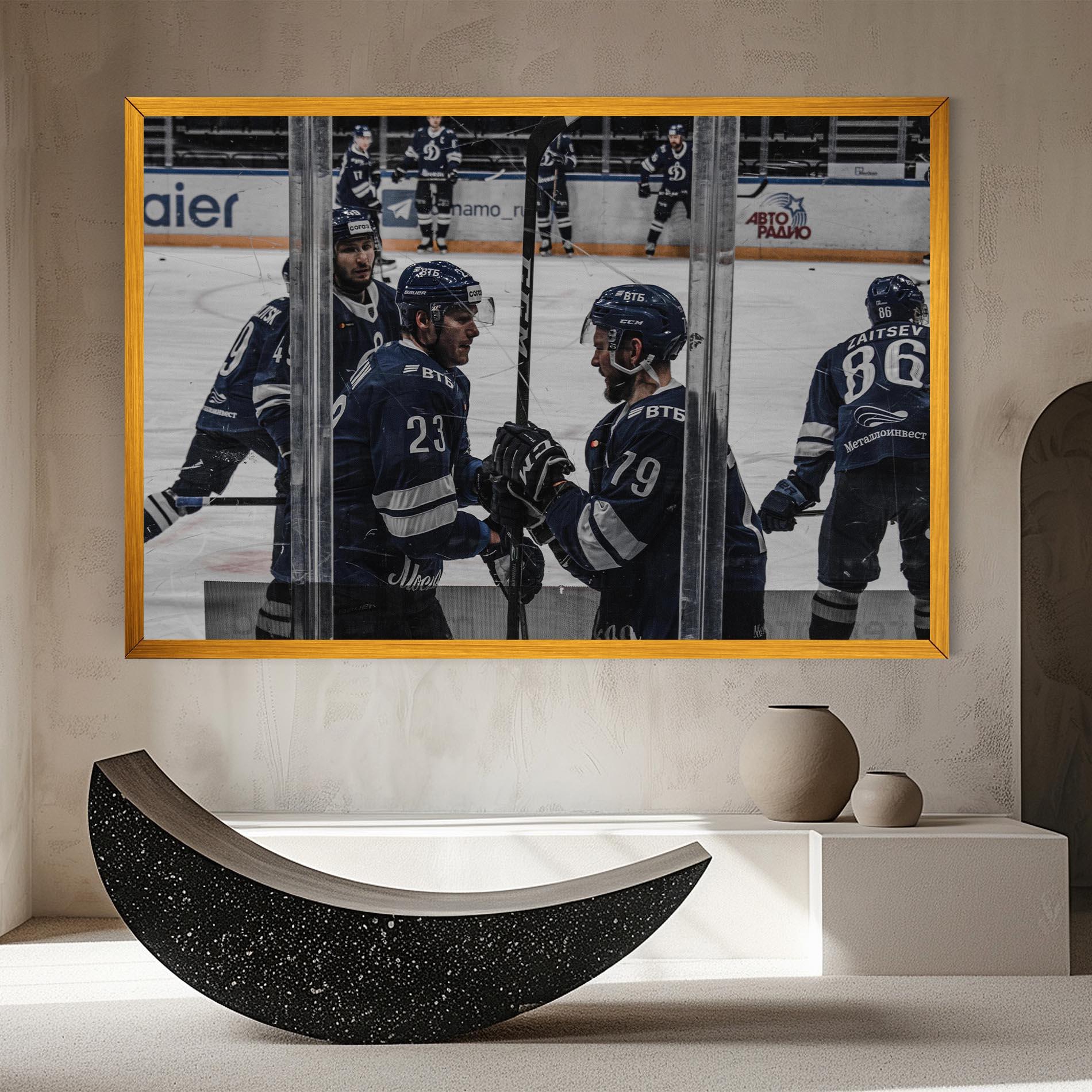 Leinwandbild Hockey Players mockup 8