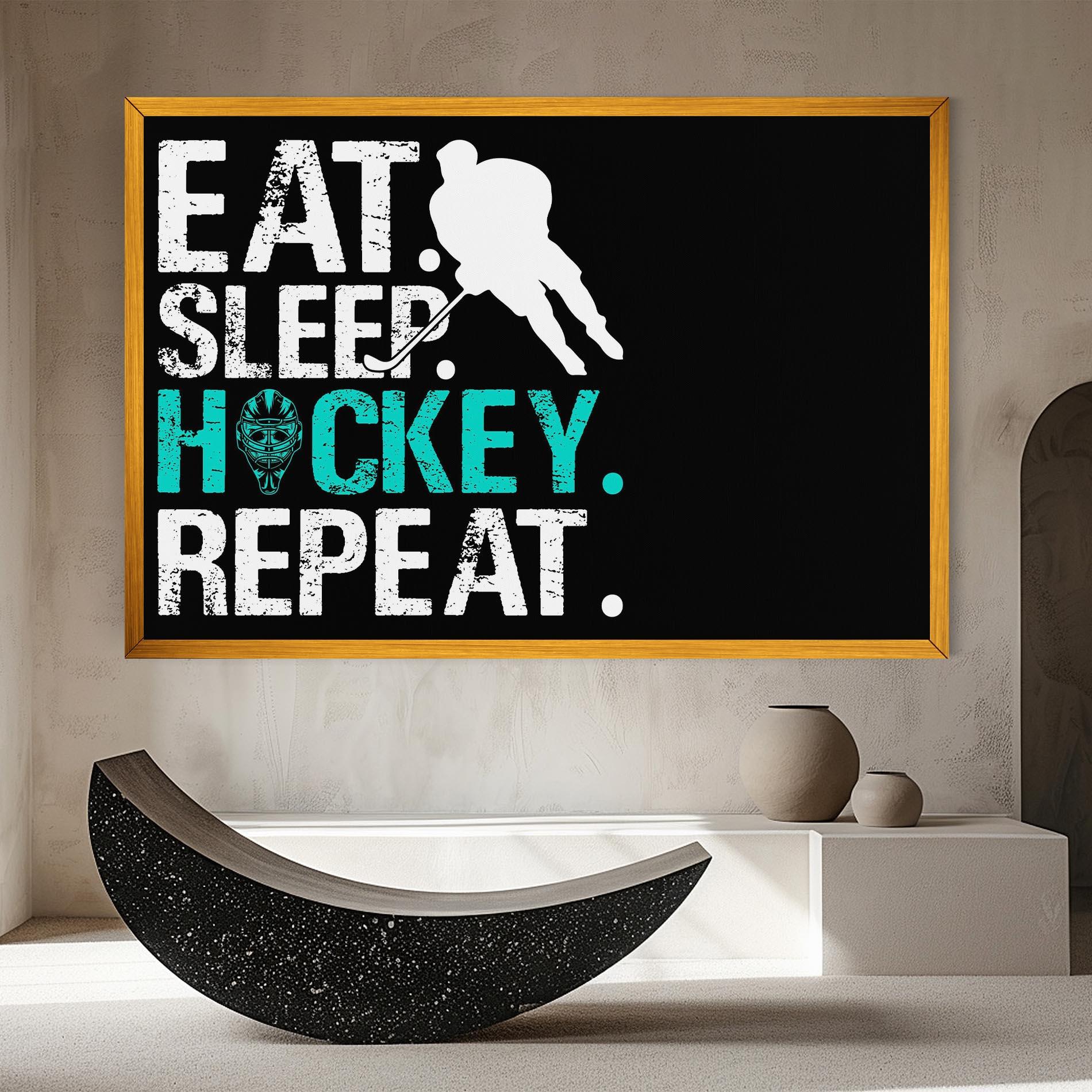 Leinwandbild Sleep Hockey mockup 8