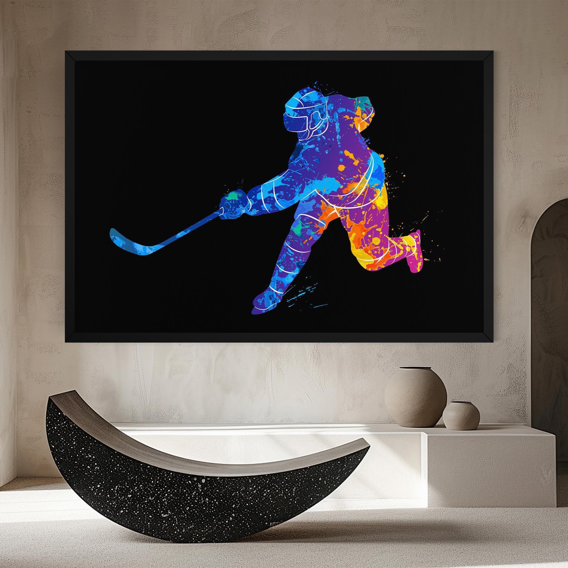 Leinwandbild Color Mix Art mockup 8