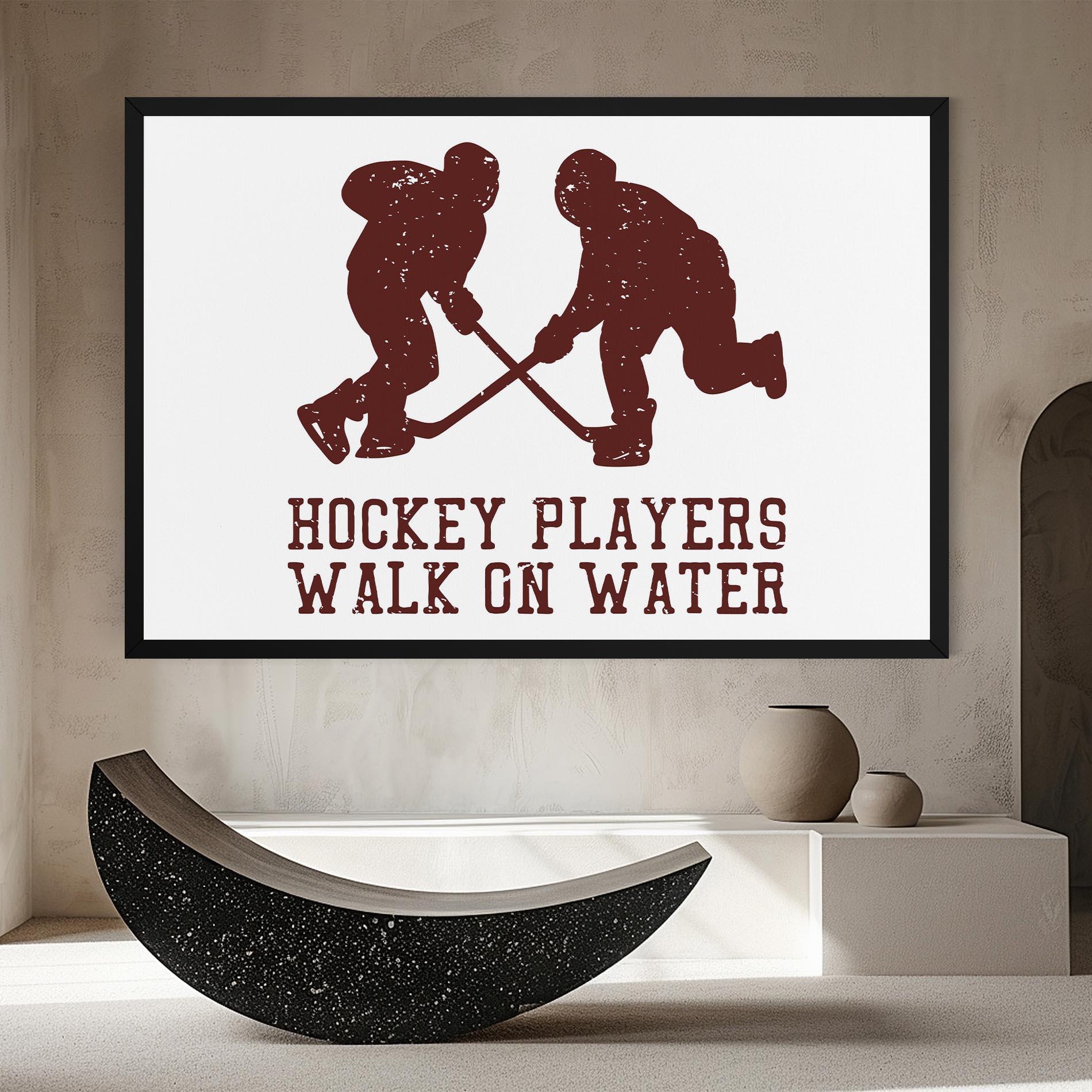 Leinwandbild Hockey Walk mockup 8