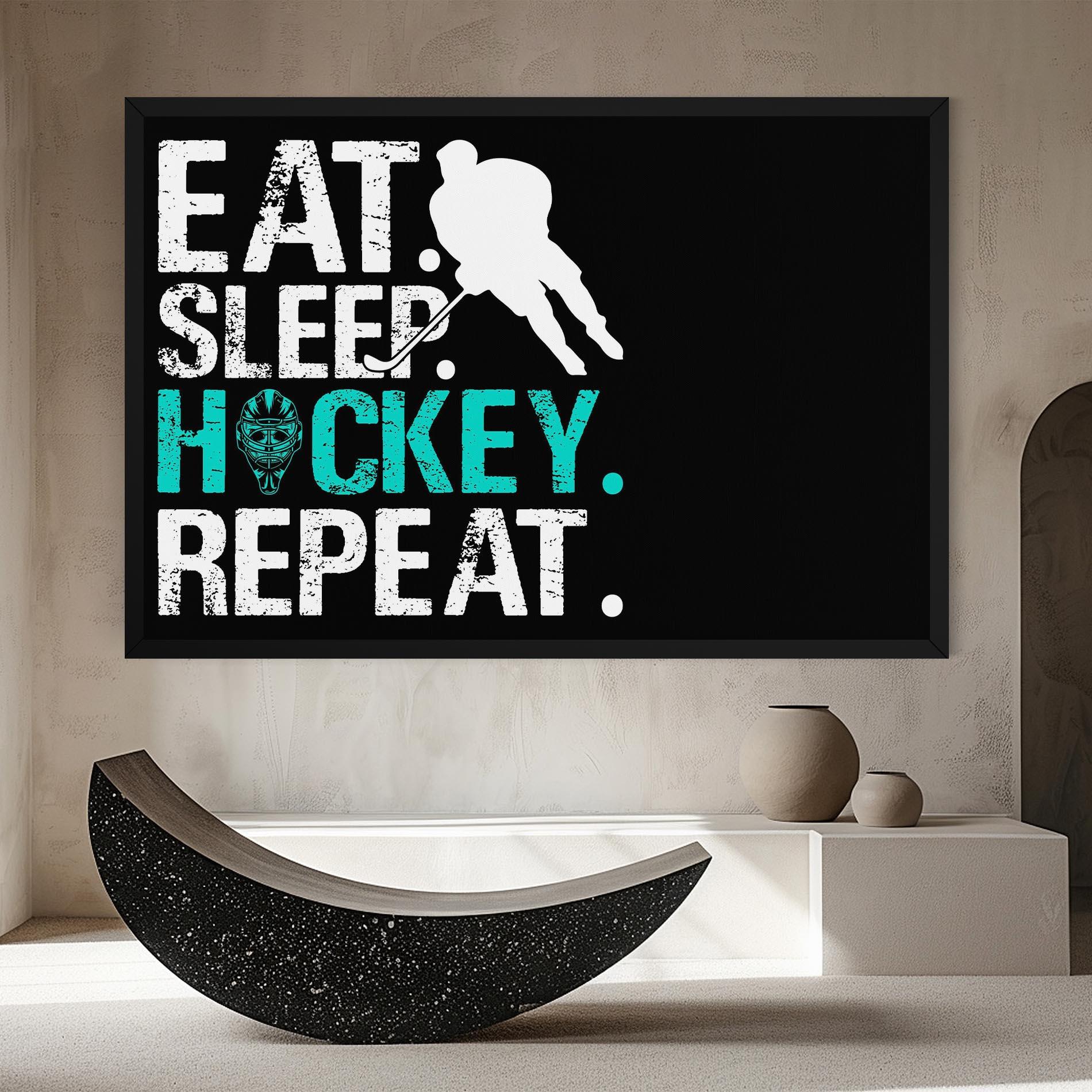 Leinwandbild Sleep Hockey mockup 8