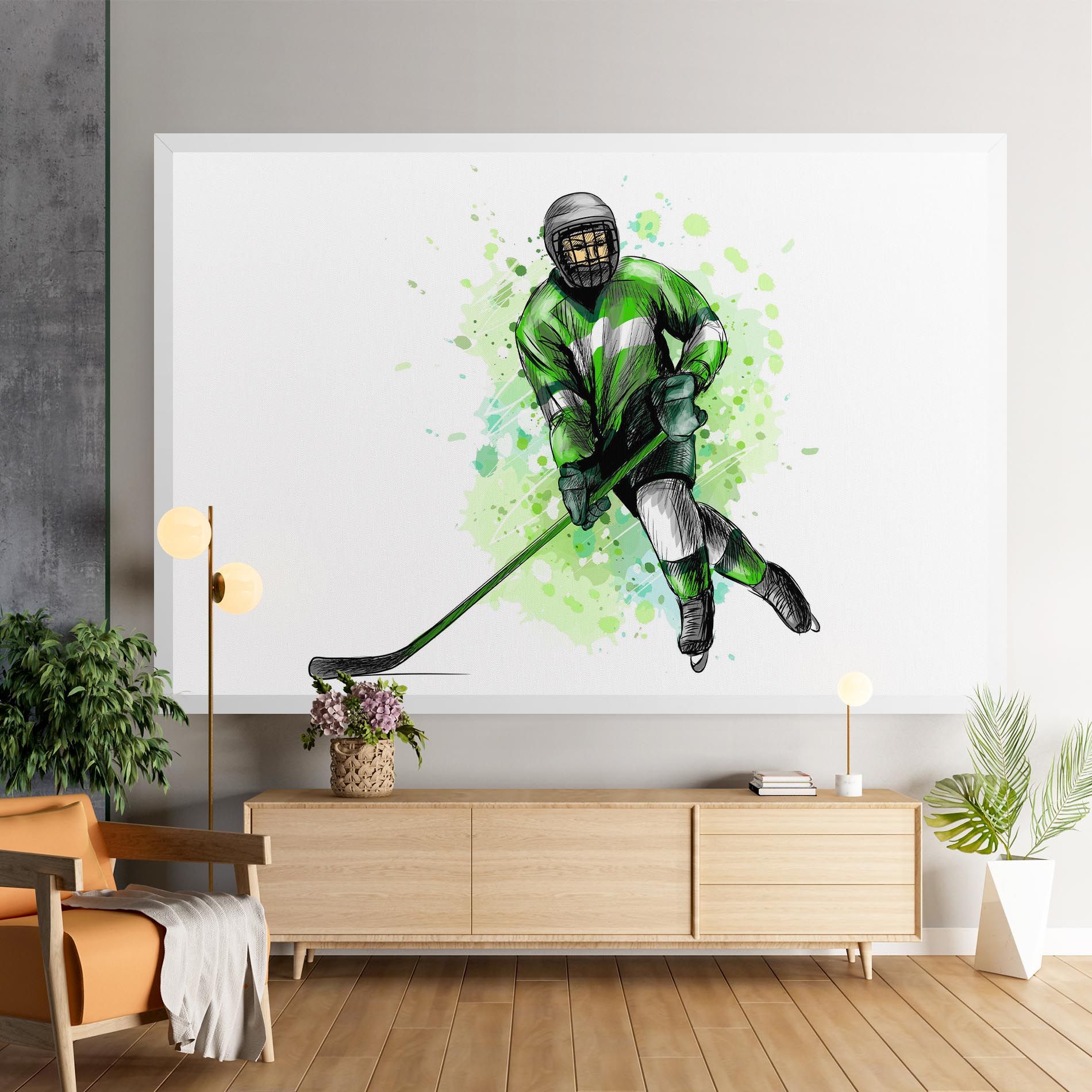 Green Hockey mockup 9