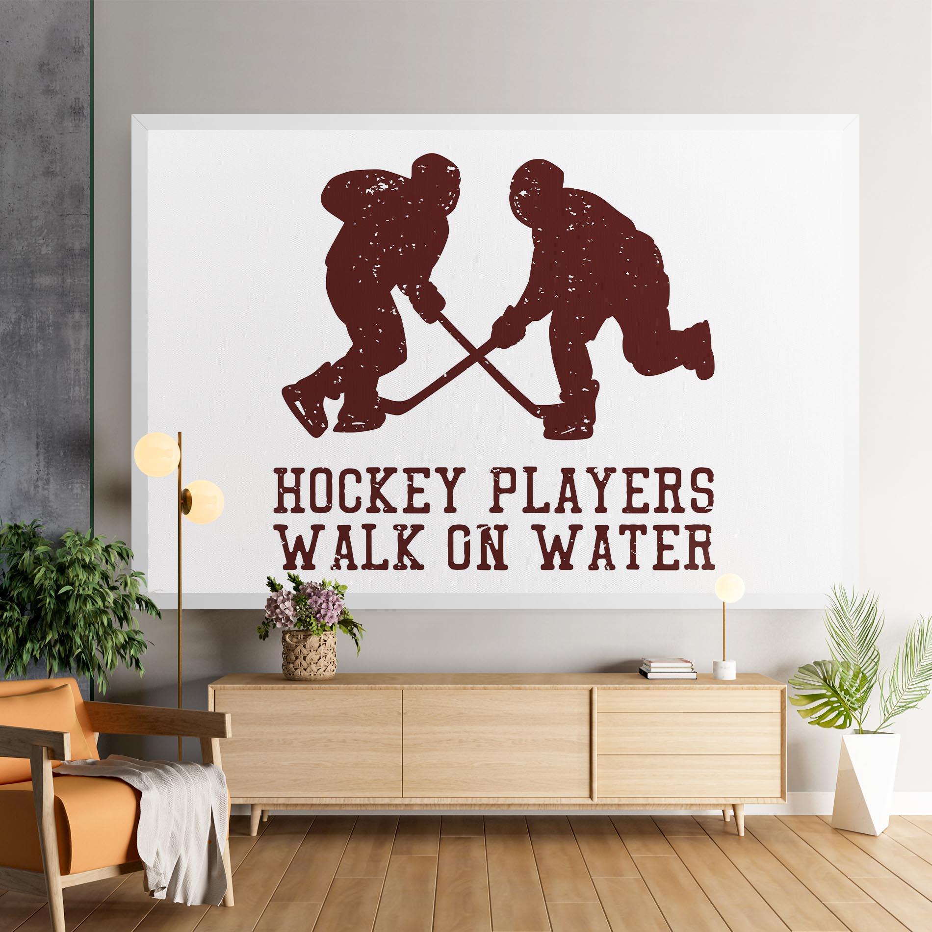Leinwandbild Hockey Walk mockup 9