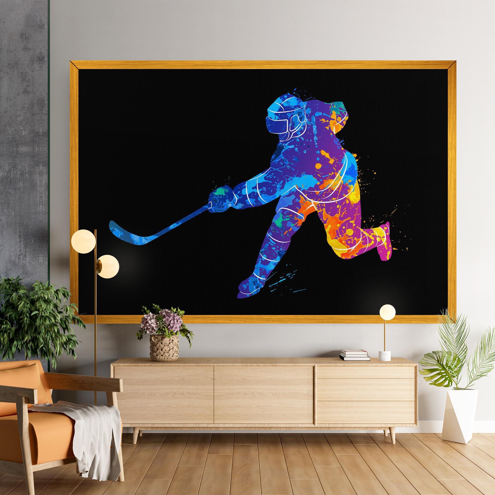 Leinwandbild Color Mix Art mockup 9