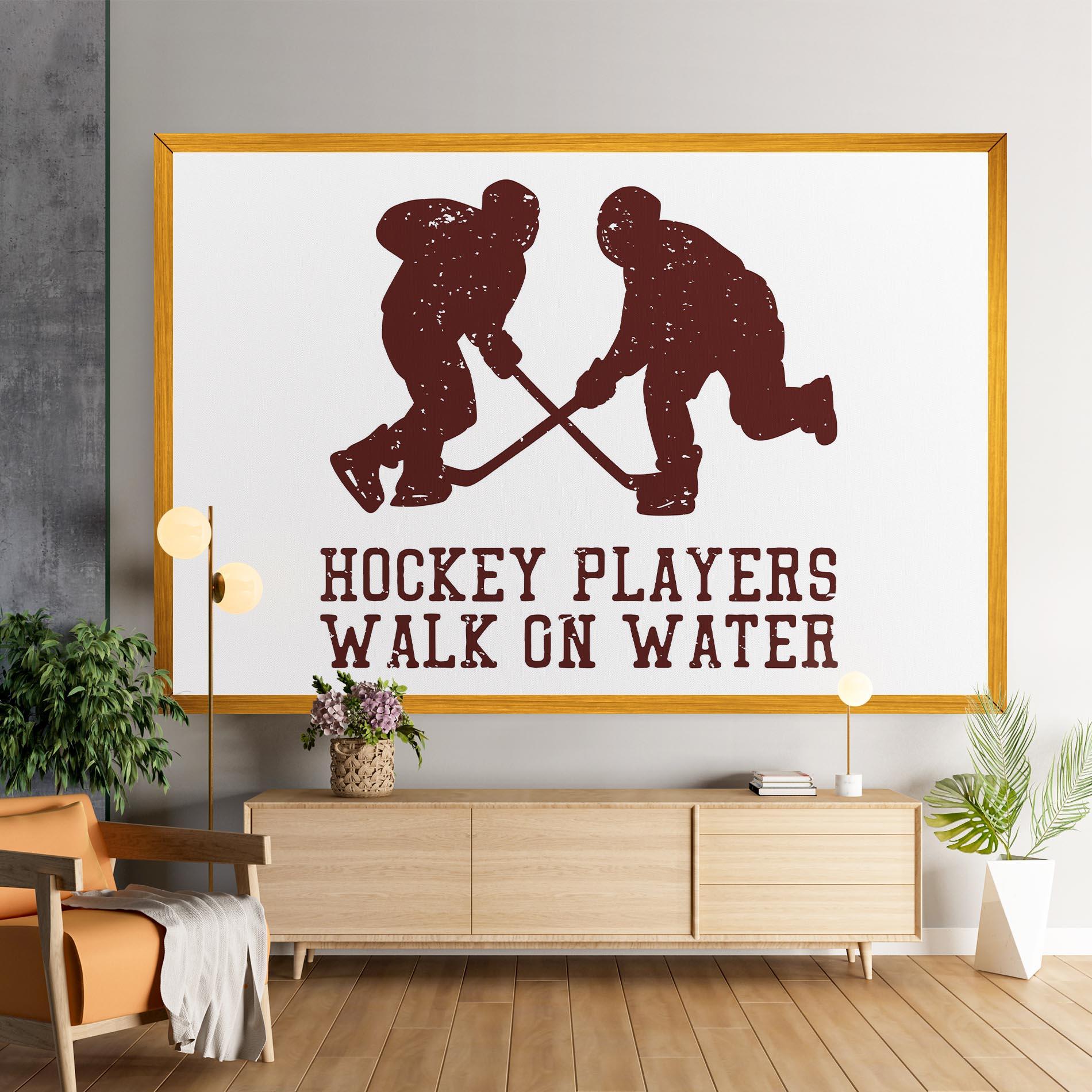 Leinwandbild Hockey Walk mockup 9