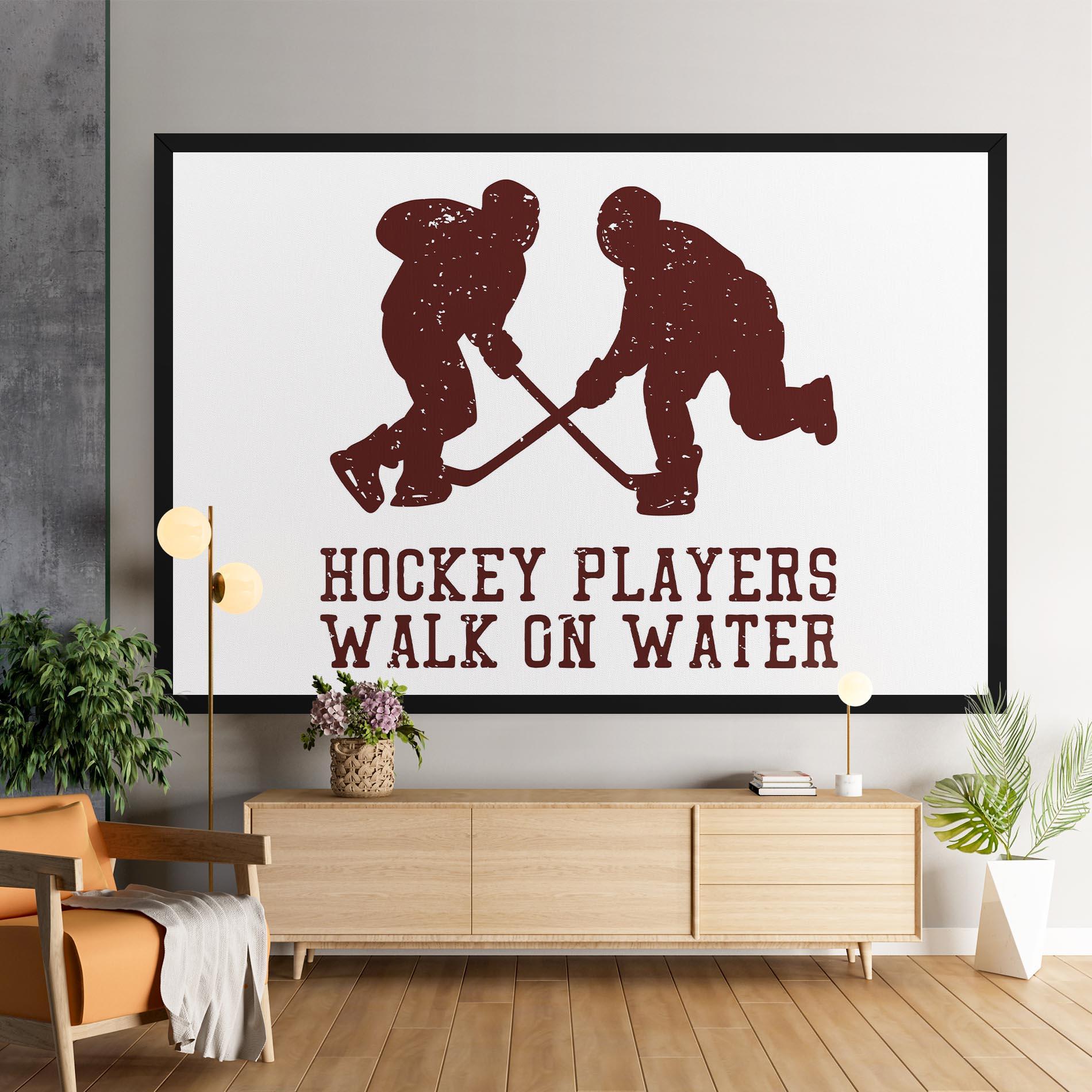 Leinwandbild Hockey Walk mockup 9