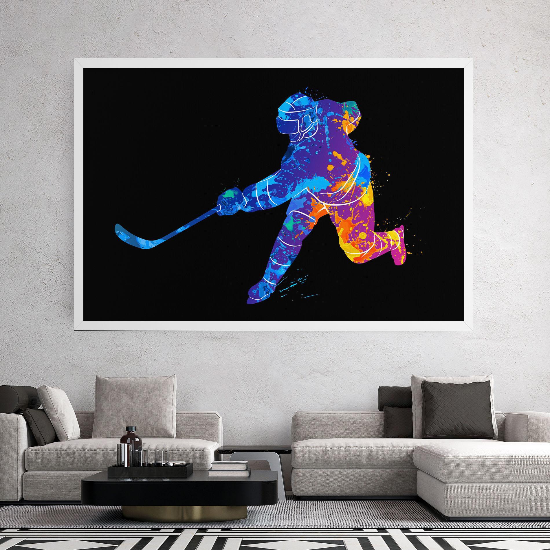 Leinwandbild Color Mix Art mockup 2