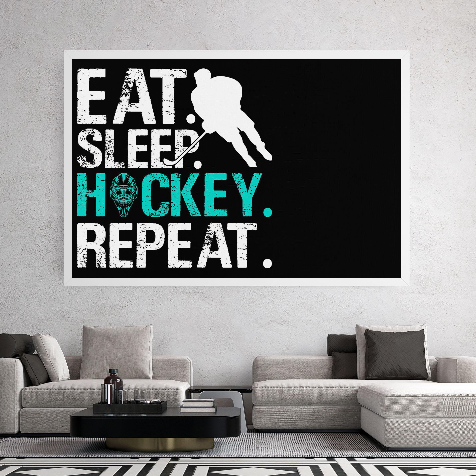 Leinwandbild Sleep Hockey mockup 2