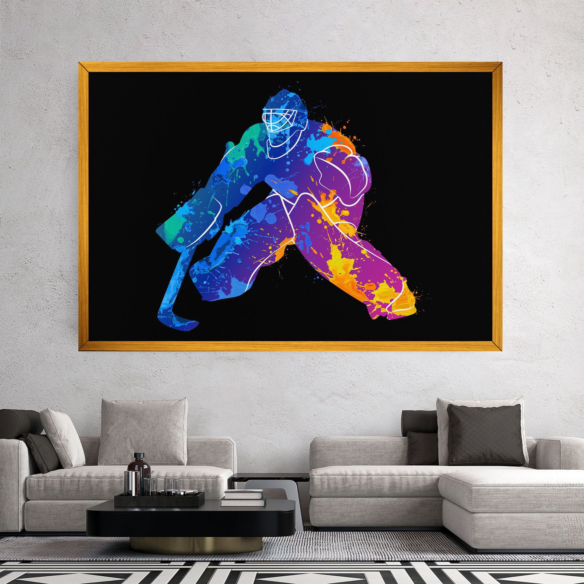 Blue Purple Hockey mockup 2