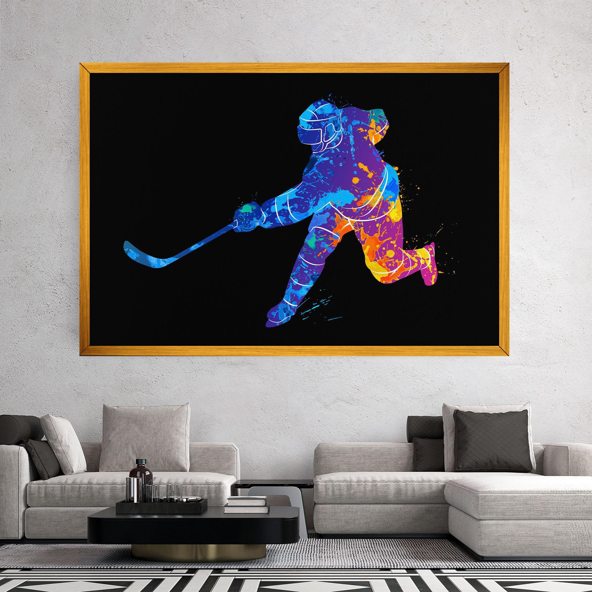 Leinwandbild Color Mix Art mockup 2