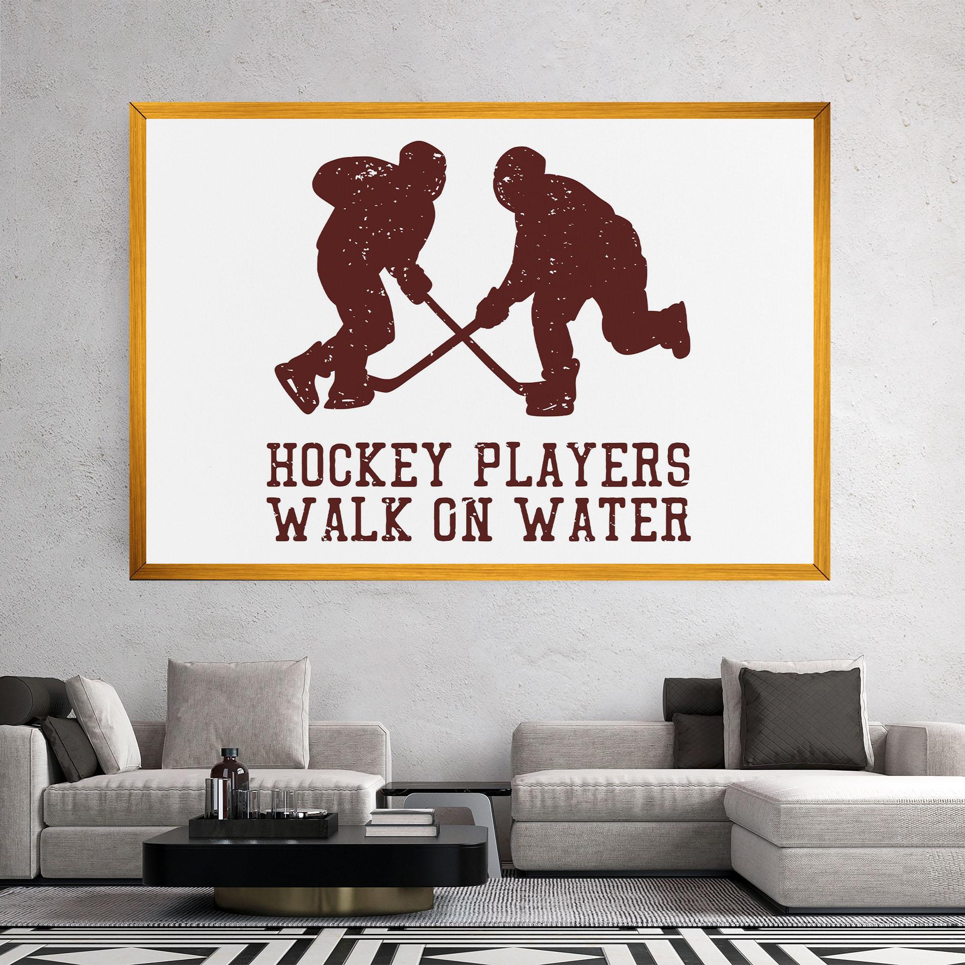 Leinwandbild Hockey Walk mockup 2