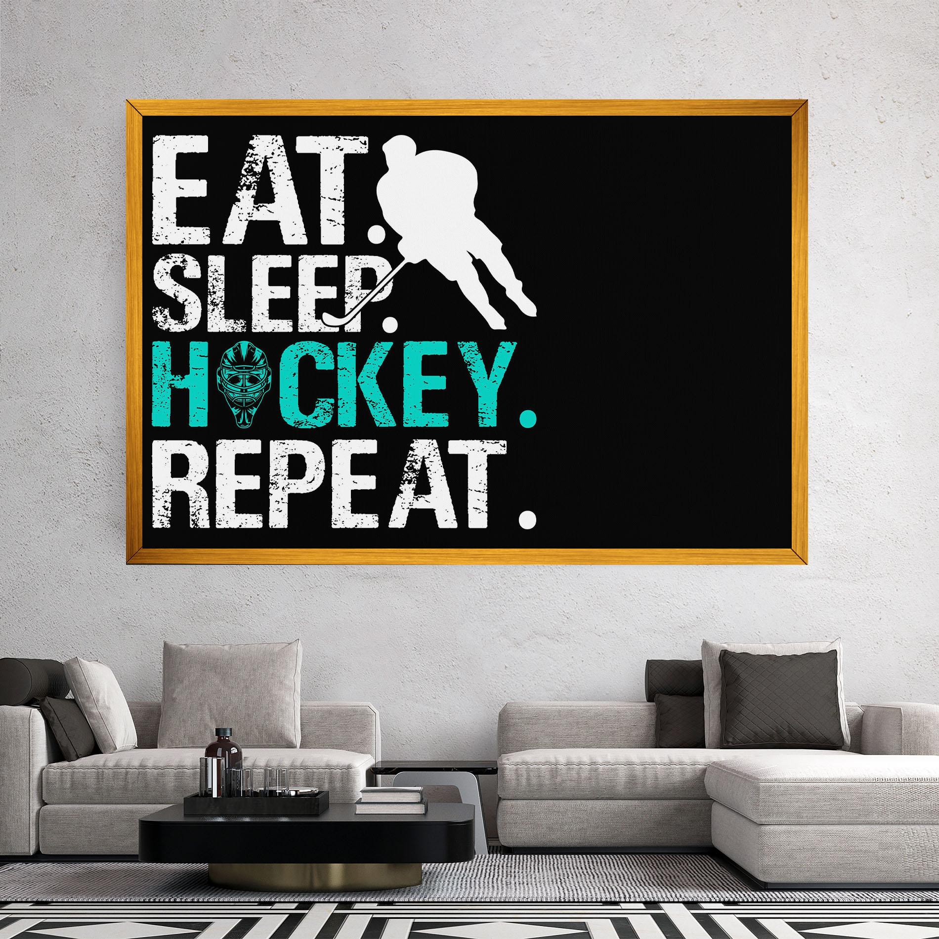 Leinwandbild Sleep Hockey mockup 2
